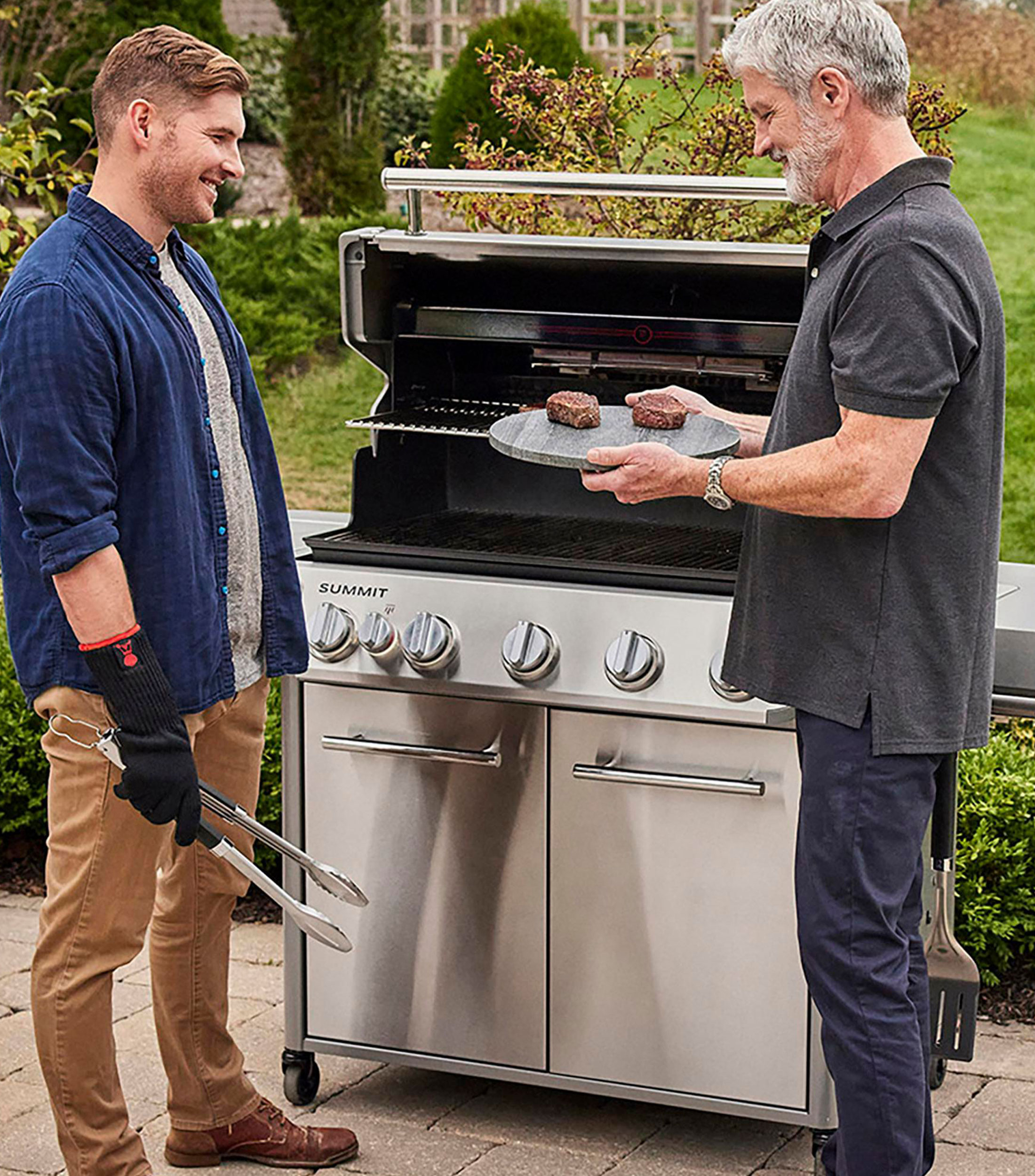 Asador a gas Summi FS38 para exterior