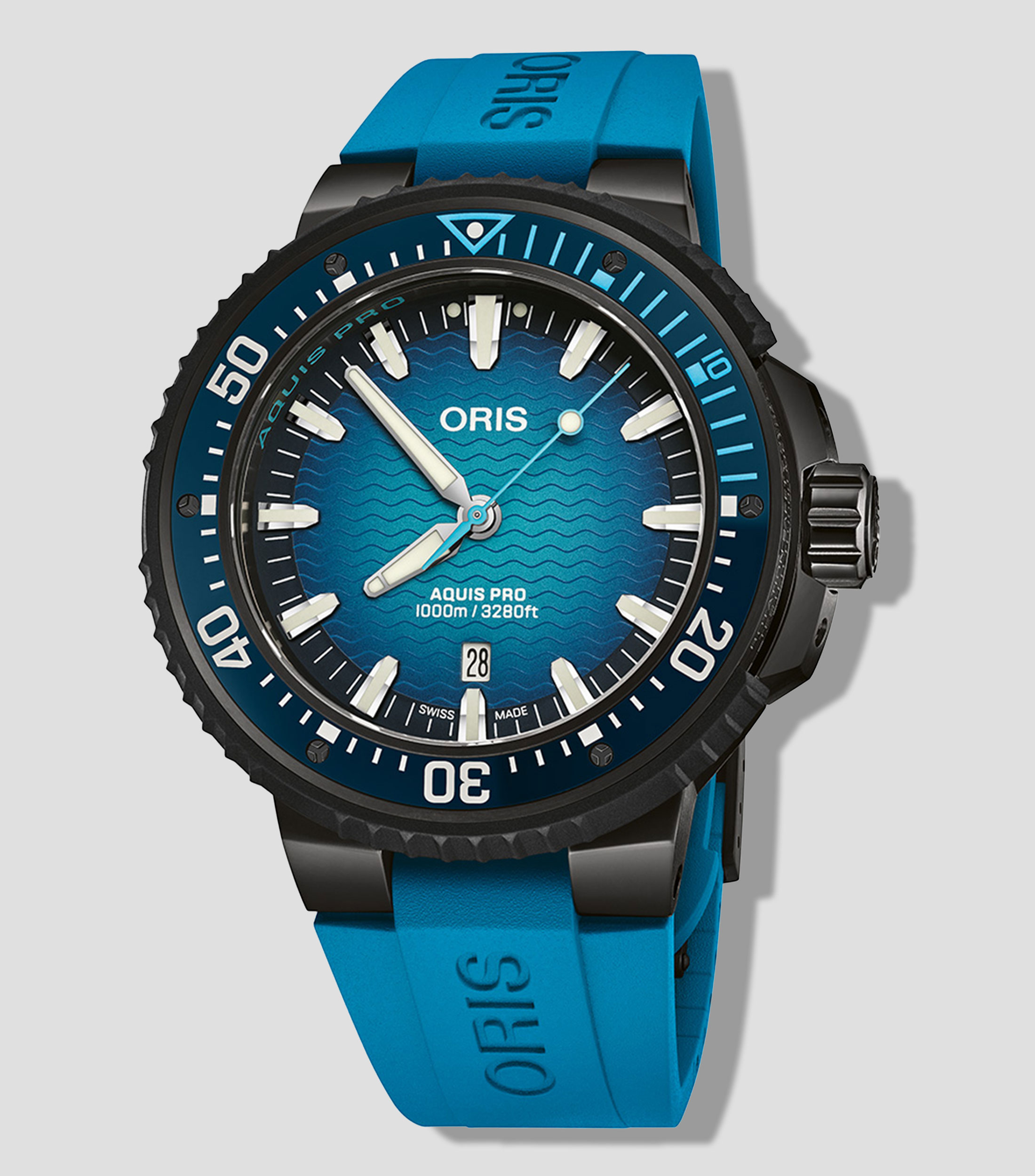 Reloj para Hombre Aquis Pro 1000M deportivo, azul