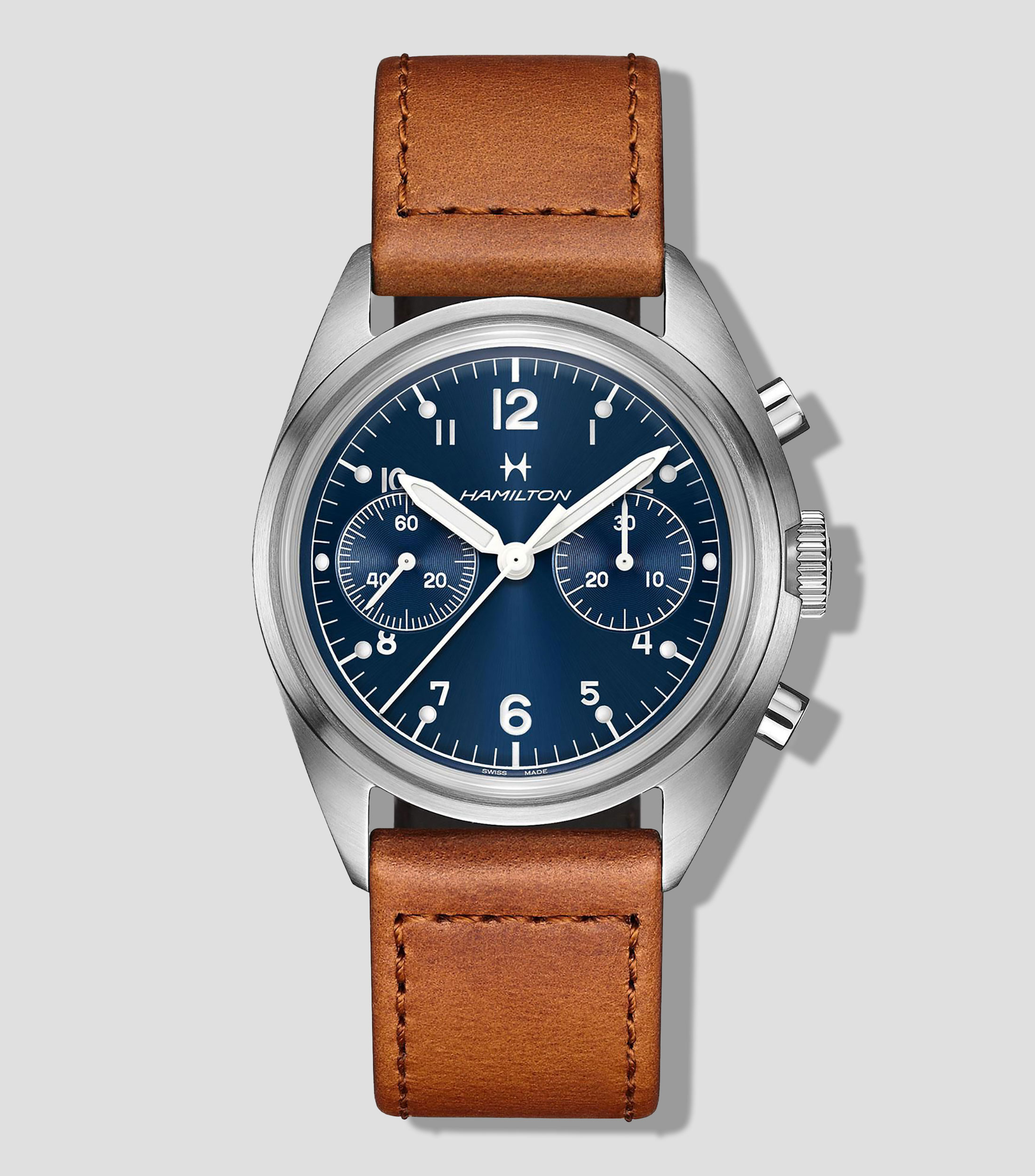 Reloj Unisex Khaki Aviation Pilot Pioneer, Casual, Plateado
