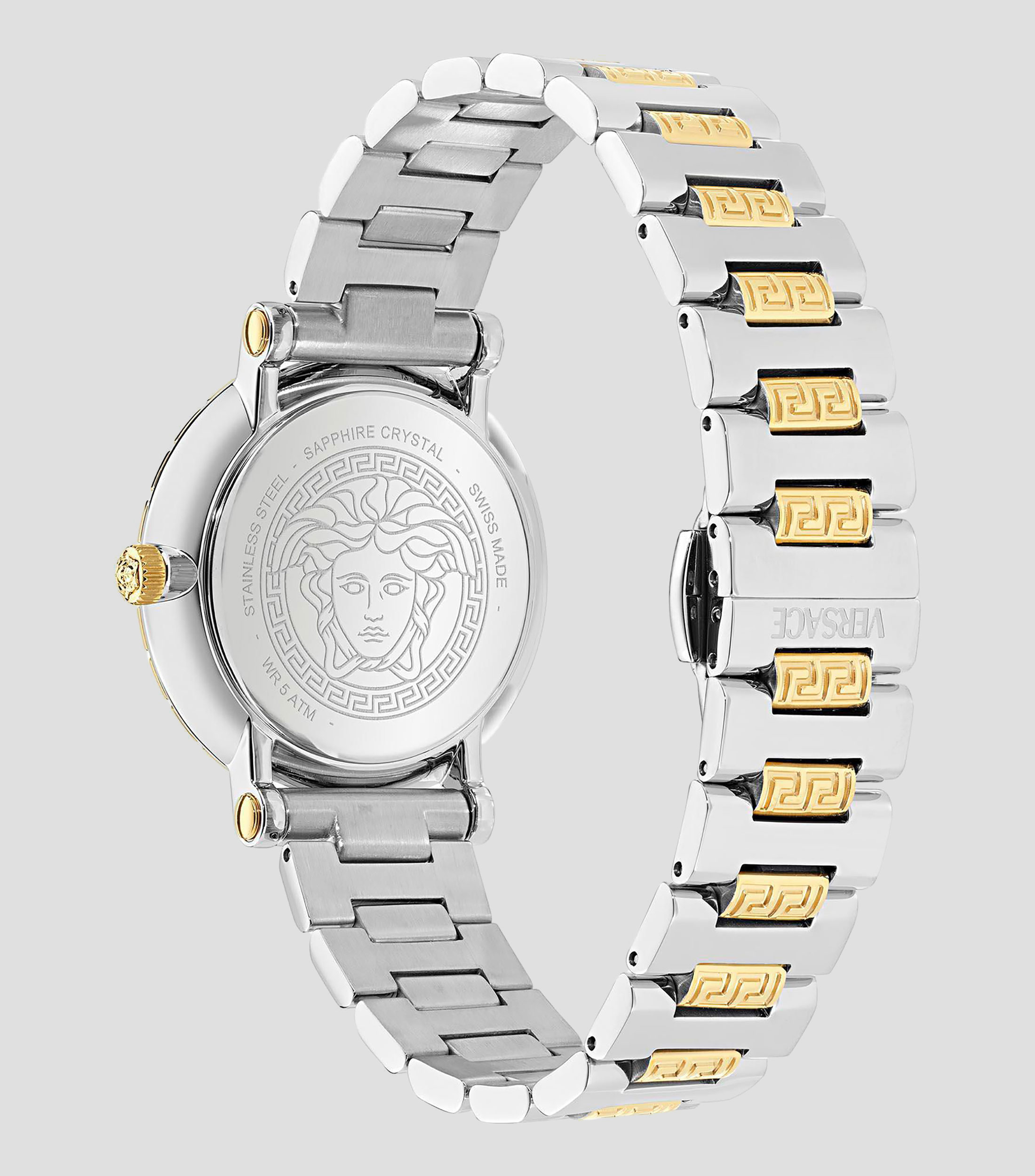 Reloj para Mujer Greca Sphere Nova de vestir Verde, Plateado