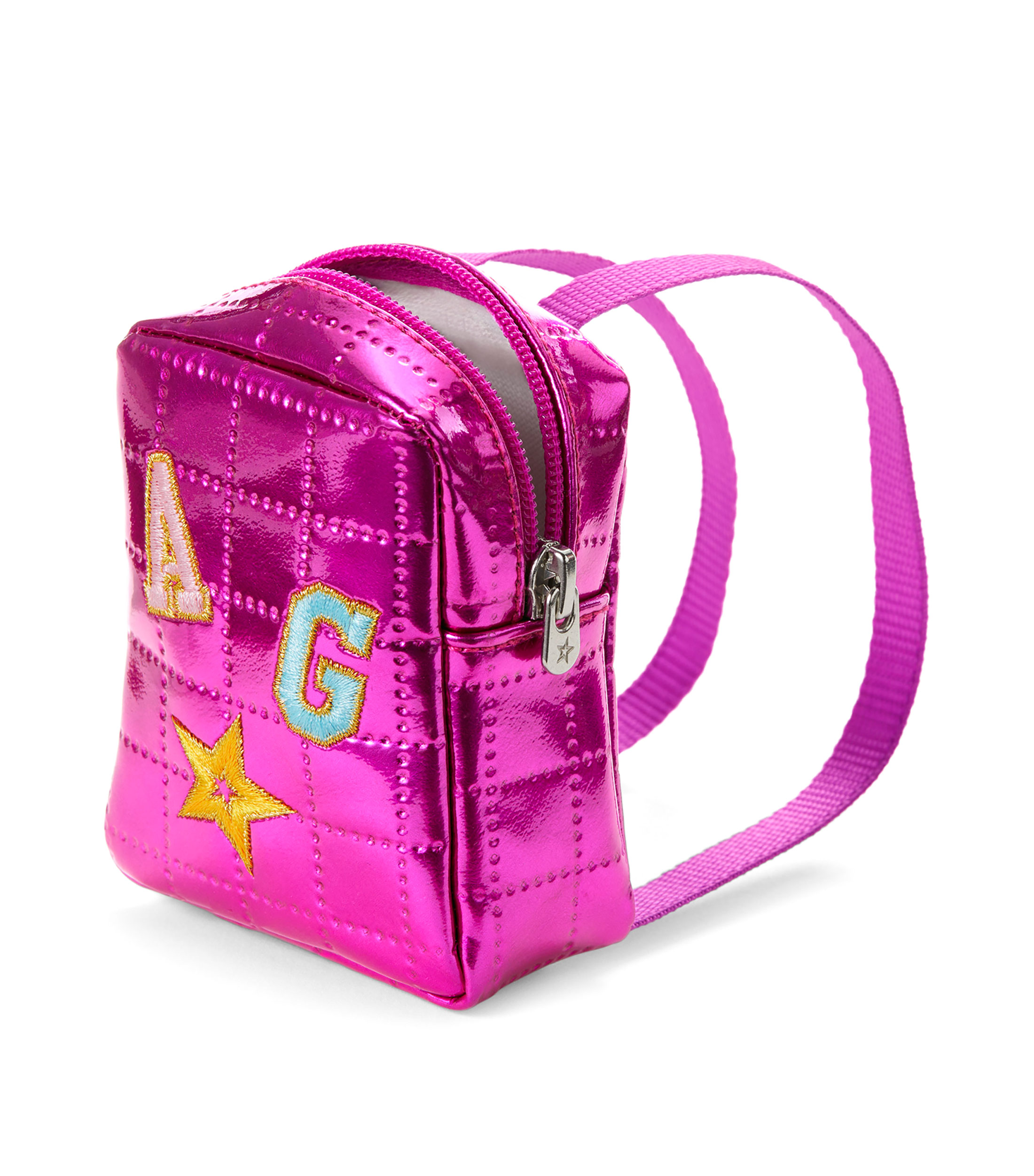 Set de 4 accesorios con mini mochila para muñeca