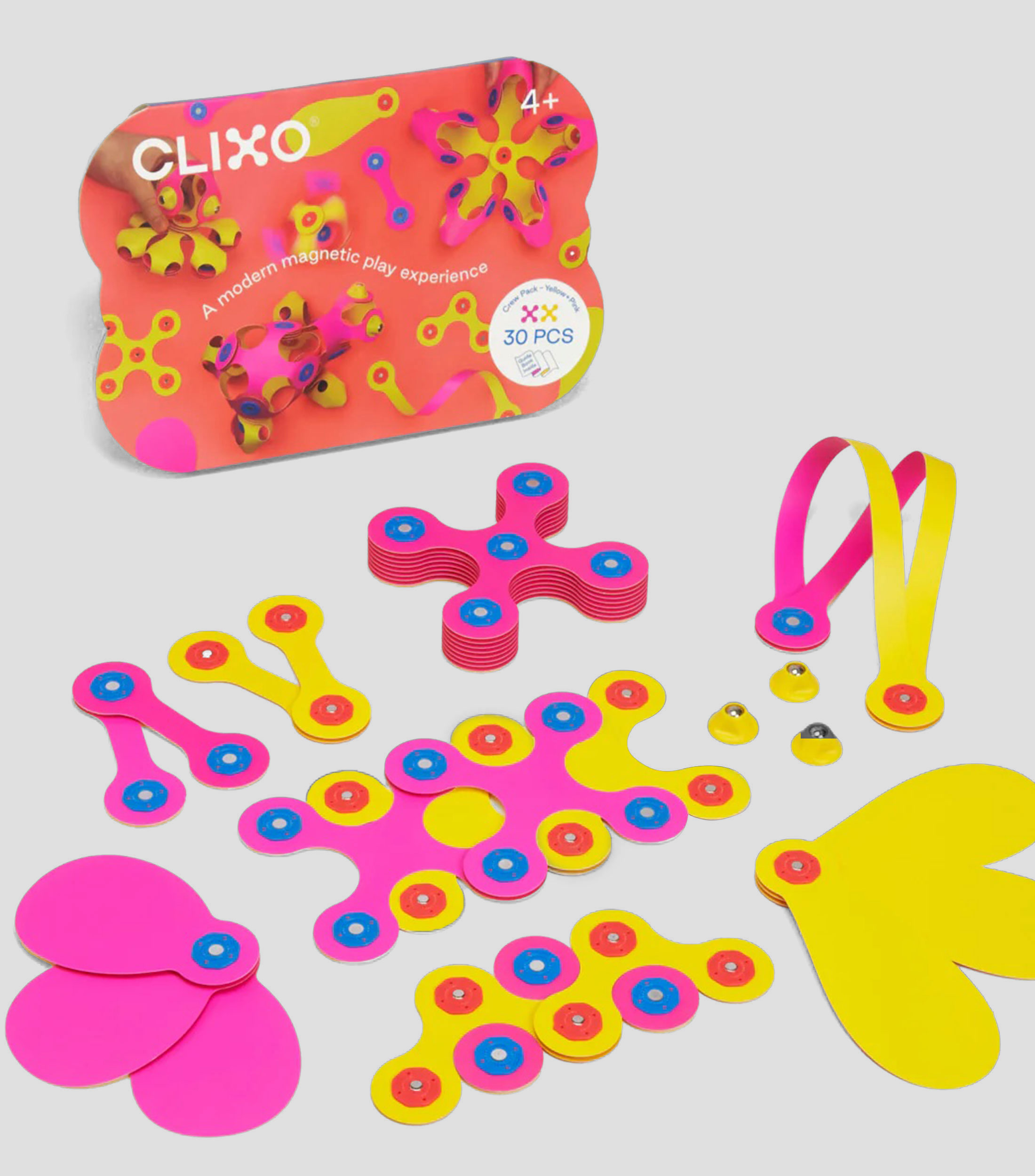 Crew Pack Rosa y Amarillo - 30 piezas