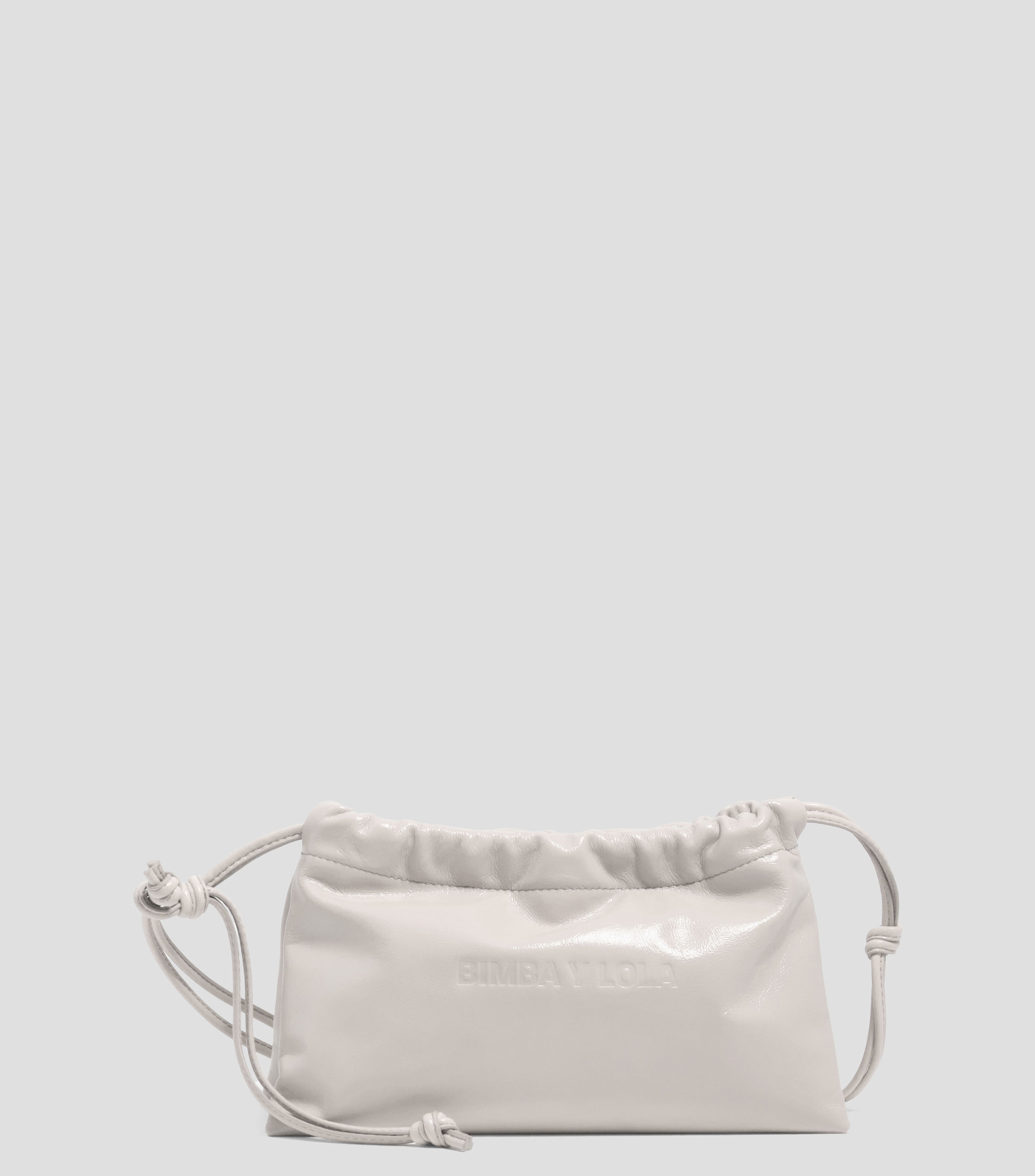 Bolsa shoulder mini marfil Mujer