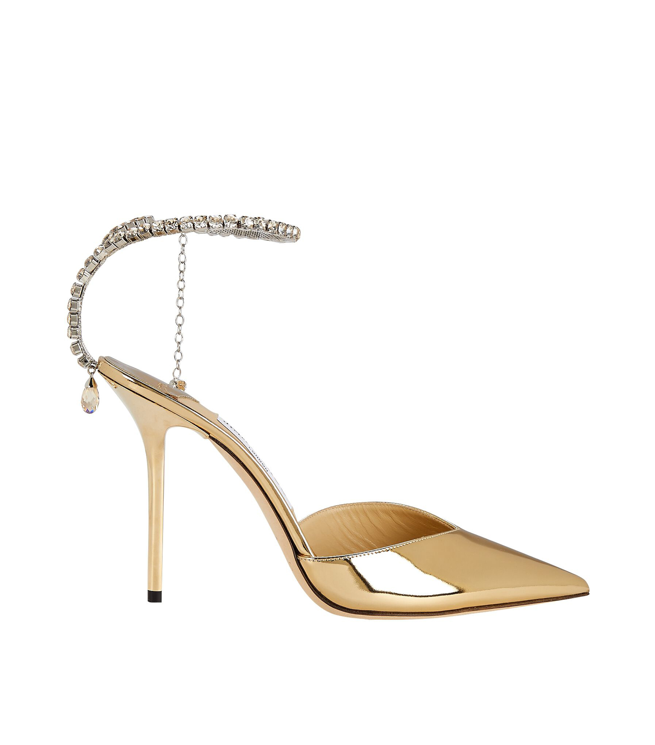 Jimmy Choo Zapatillas con tac n alto y pedrer a El Palacio de Hierro