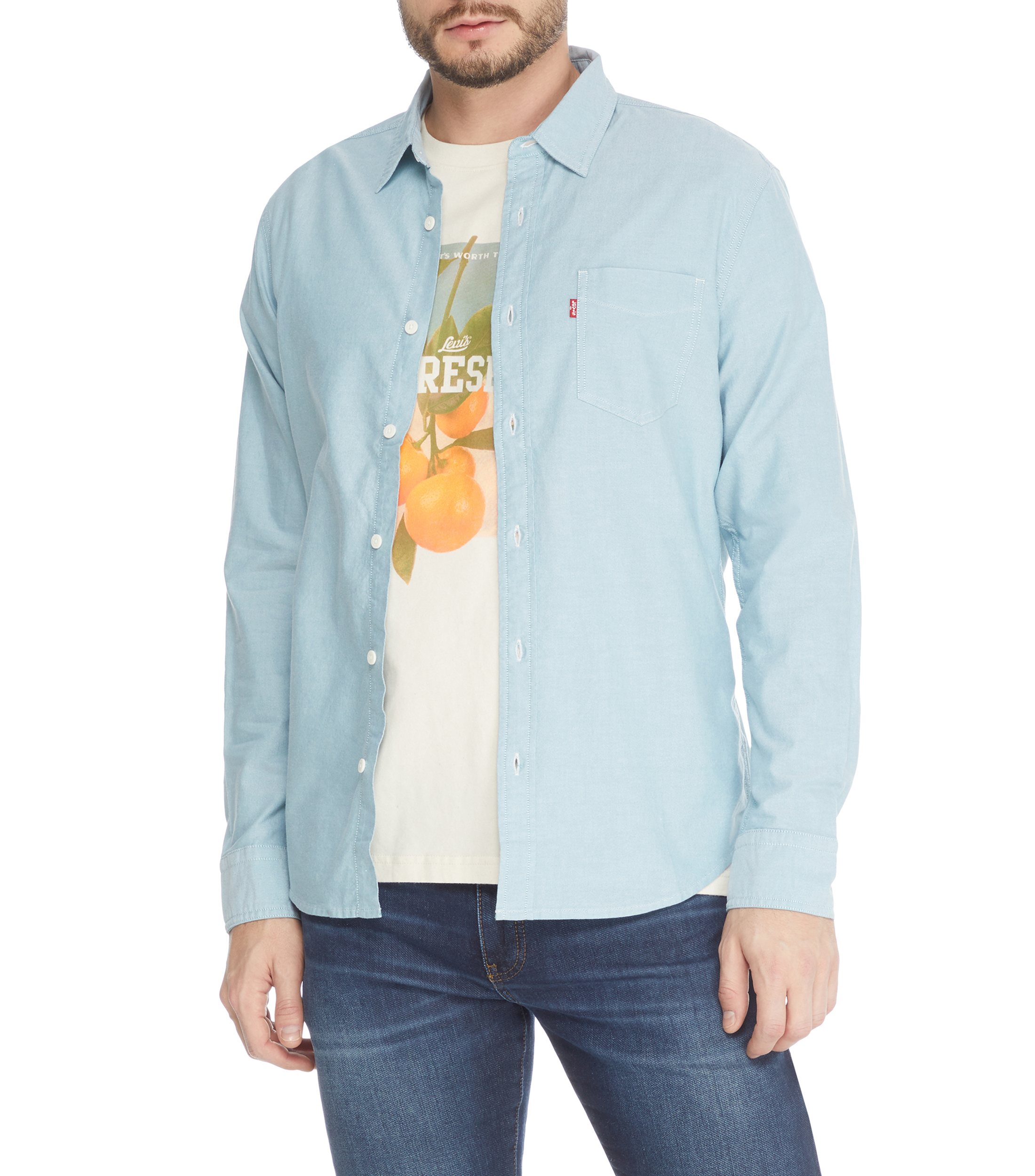 Levi's Camisa de mezclilla Hombre - de