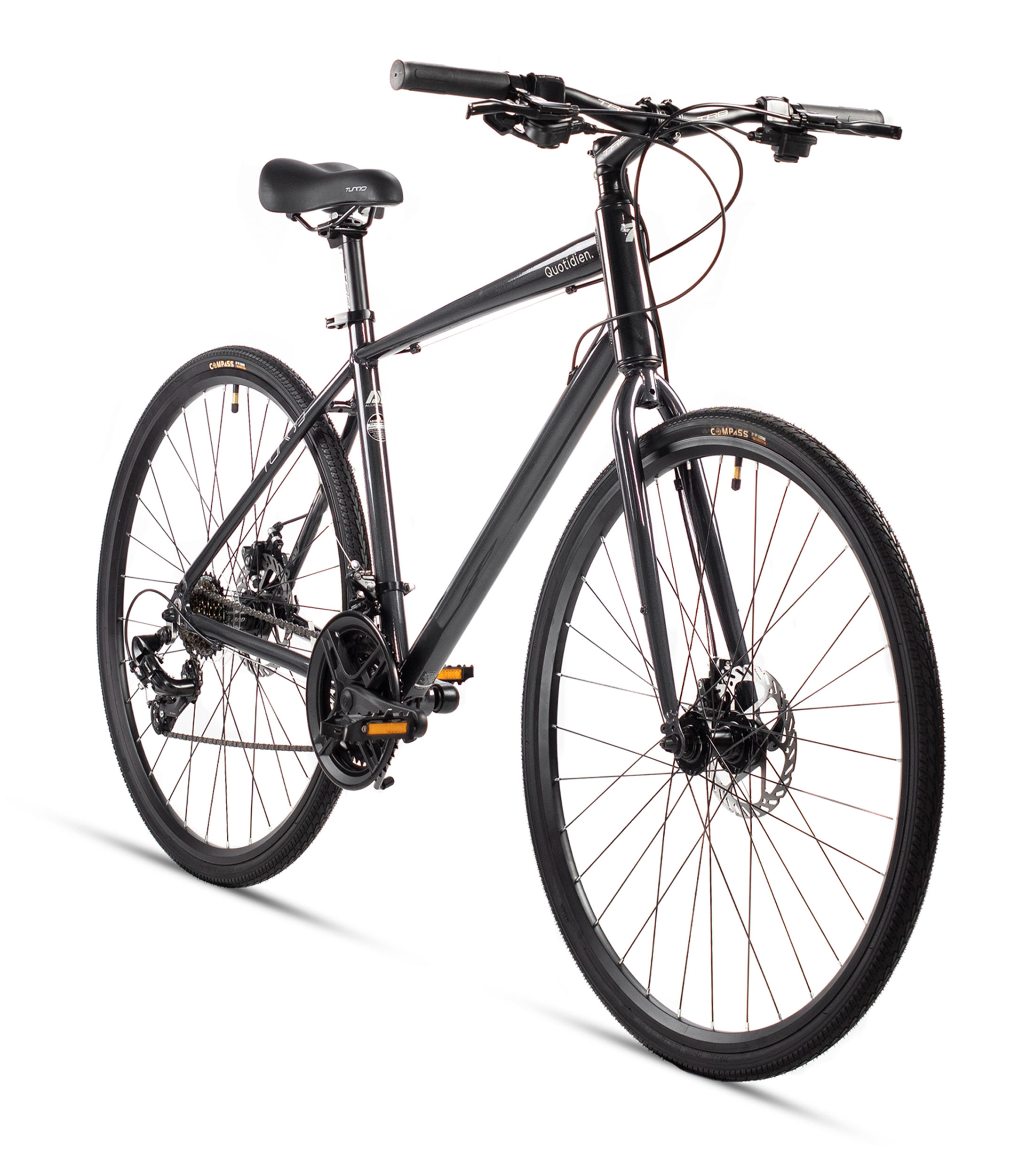 Bicicleta Urbana R-700 Quotidien M Gris Hombre