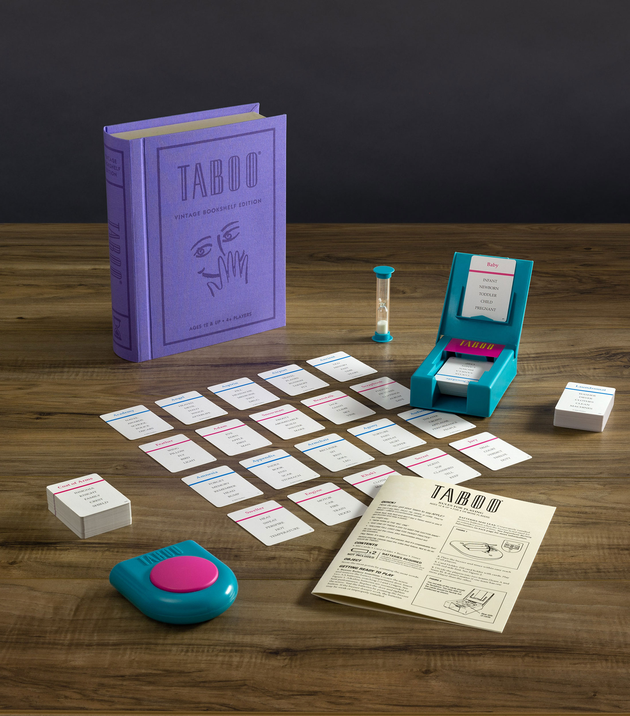 Juego de Mesa Taboo Vintage Bookshelf Edition