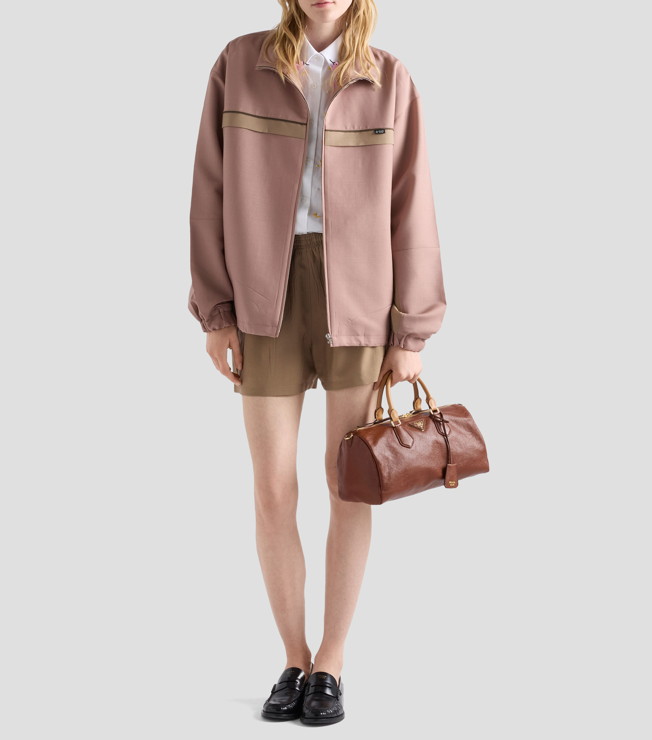 Bolsa satchel en piel Mujer