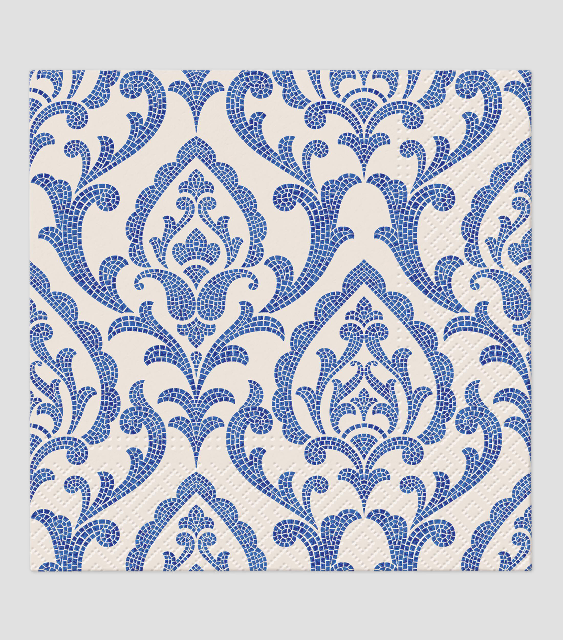 Set 20 servilletas de papel Portugues Azul