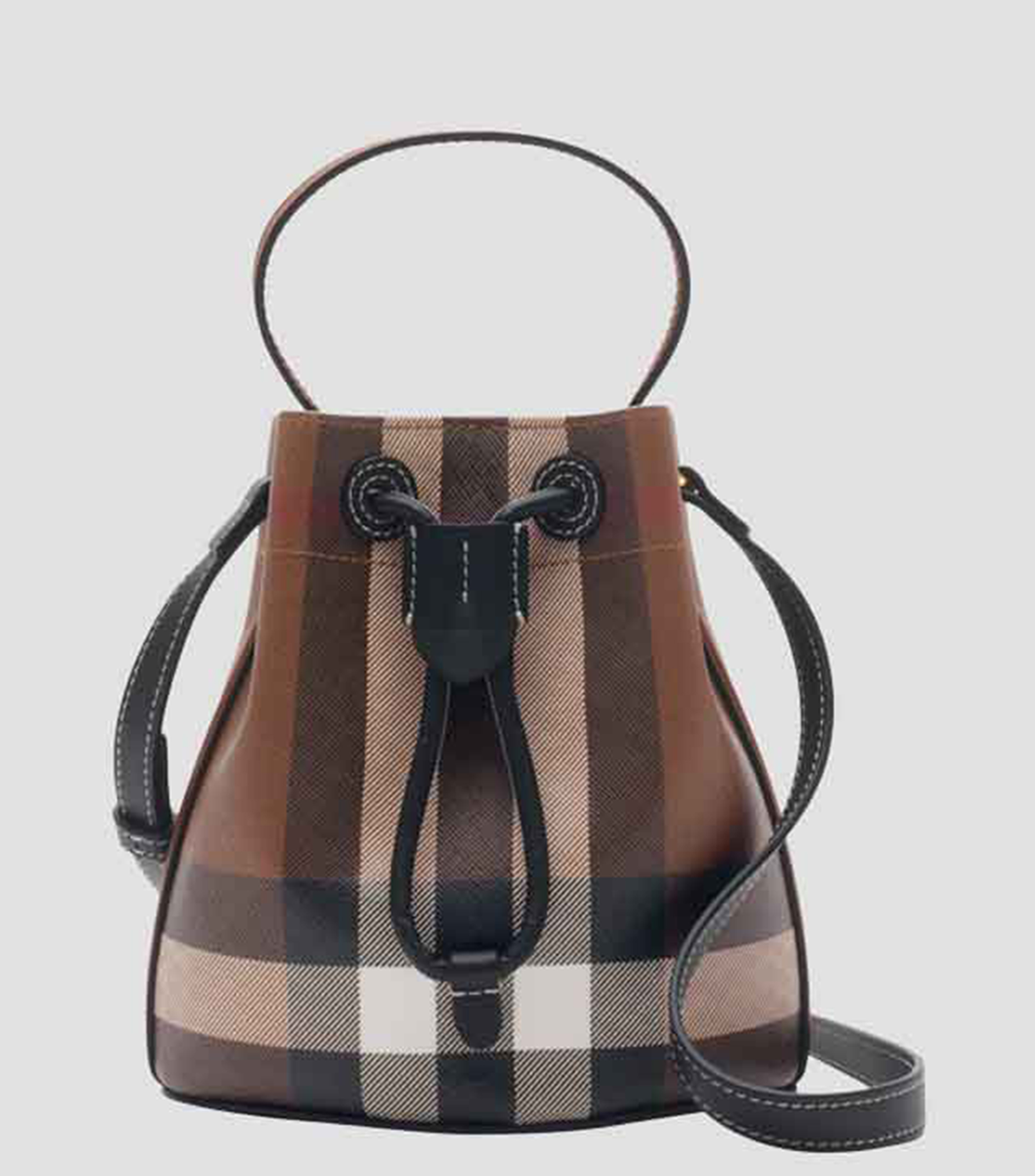 Minibolsa Bombonera Check Mujer