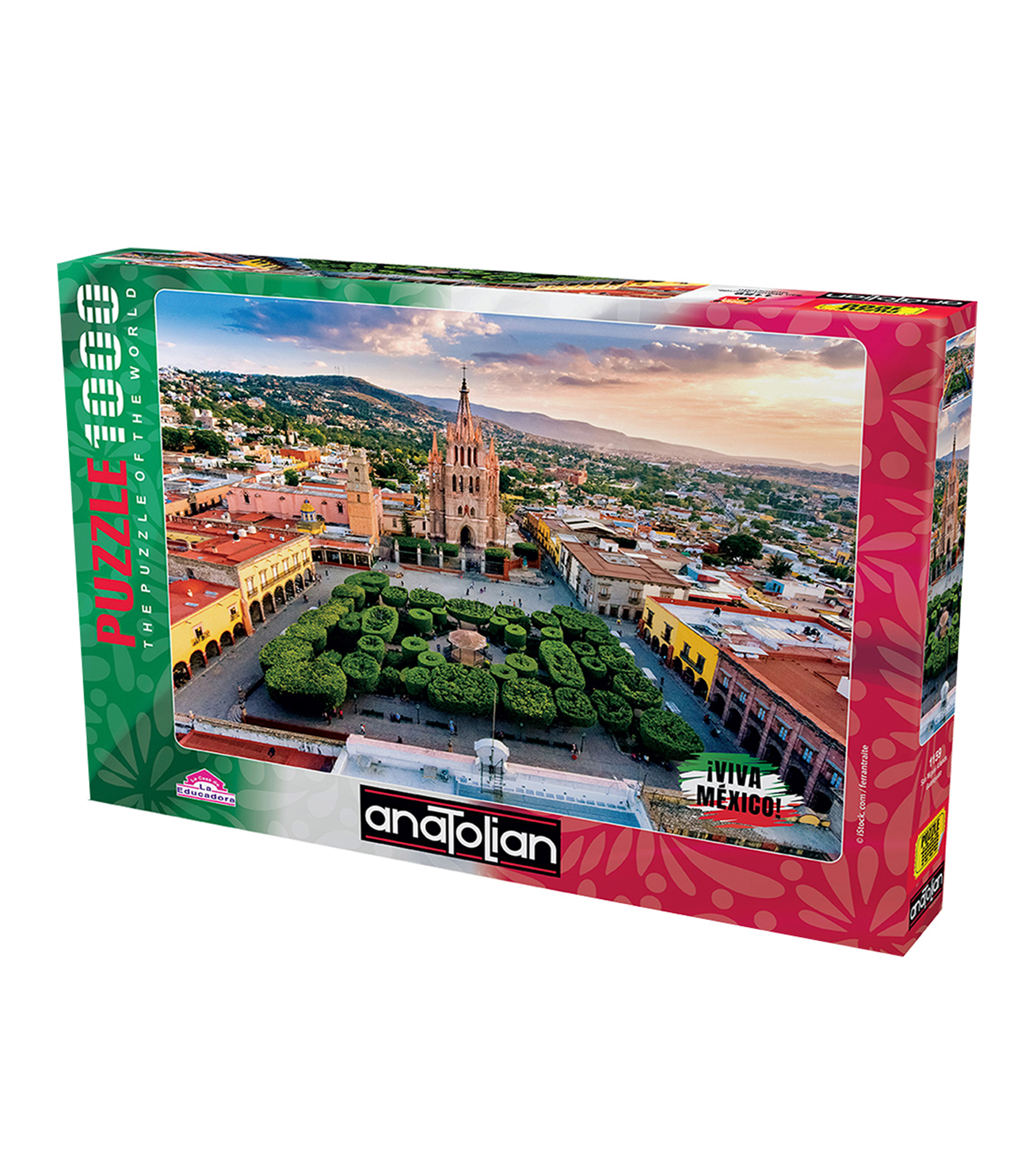 Rompecabezas Viva Mexico San Miguel de Allende, Guanajuato 1000 Piezas