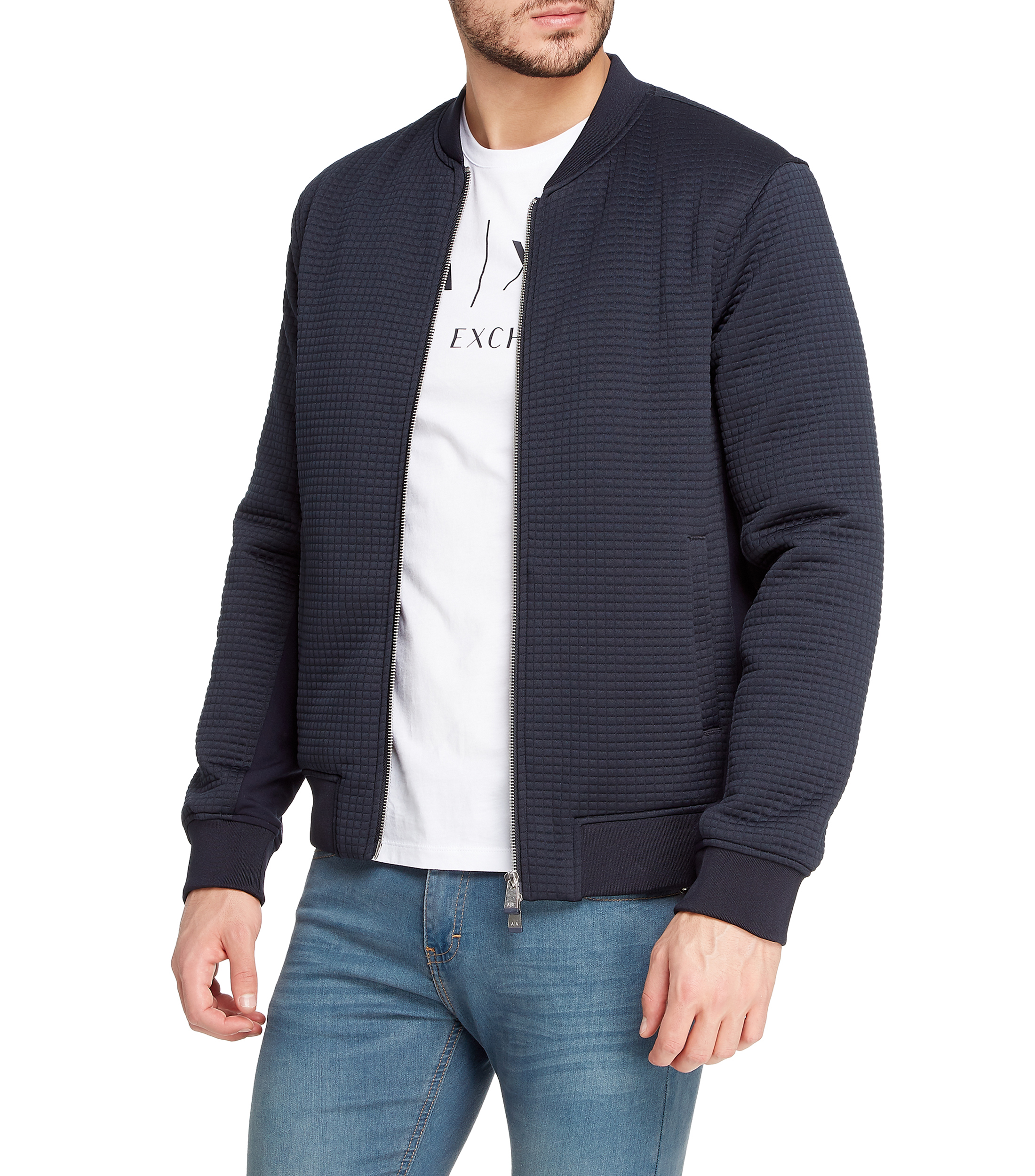 Chamarra armani exchange para hombre clearance