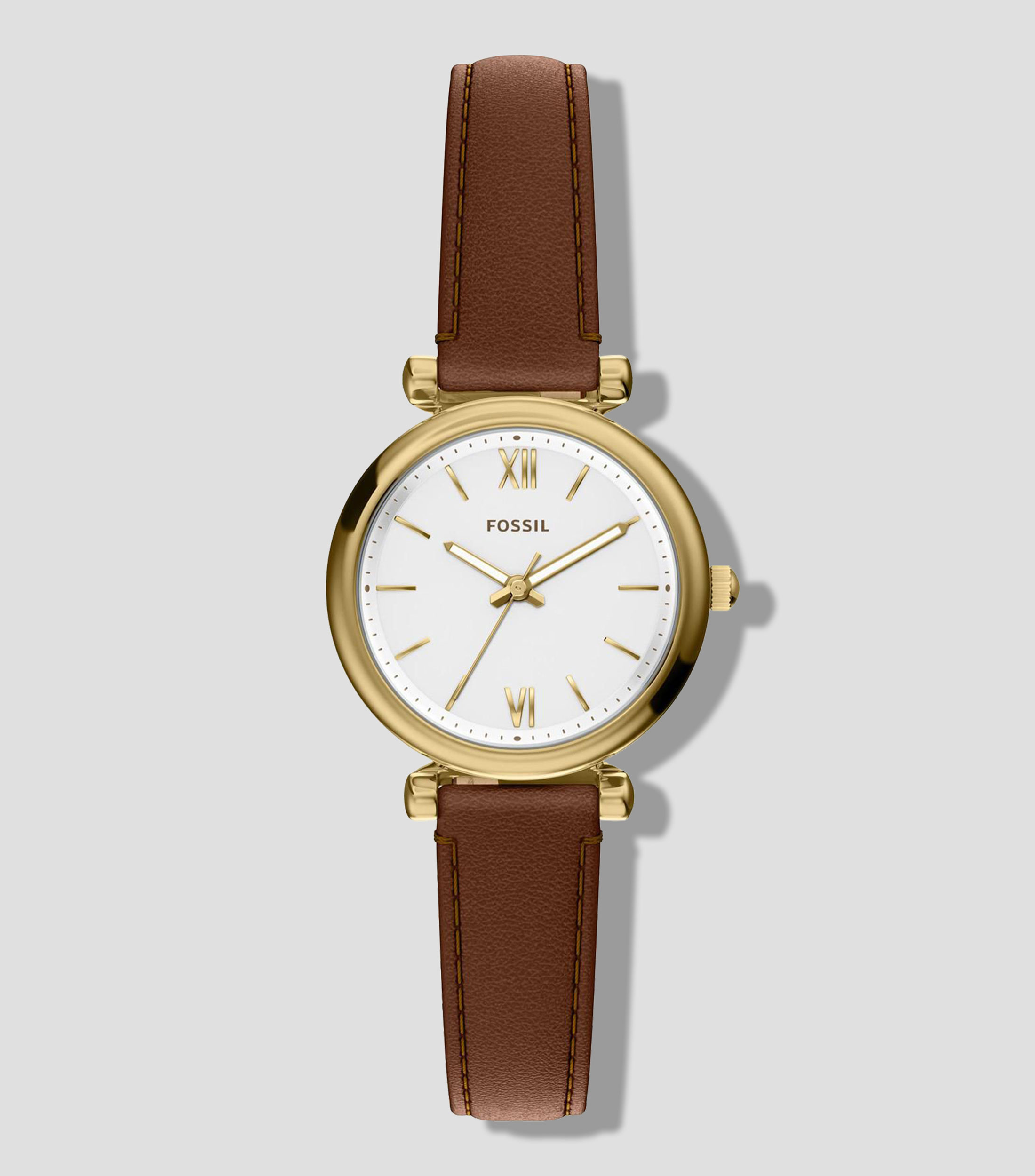 Reloj para Mujer Carlie Casual Blanco, Dorado