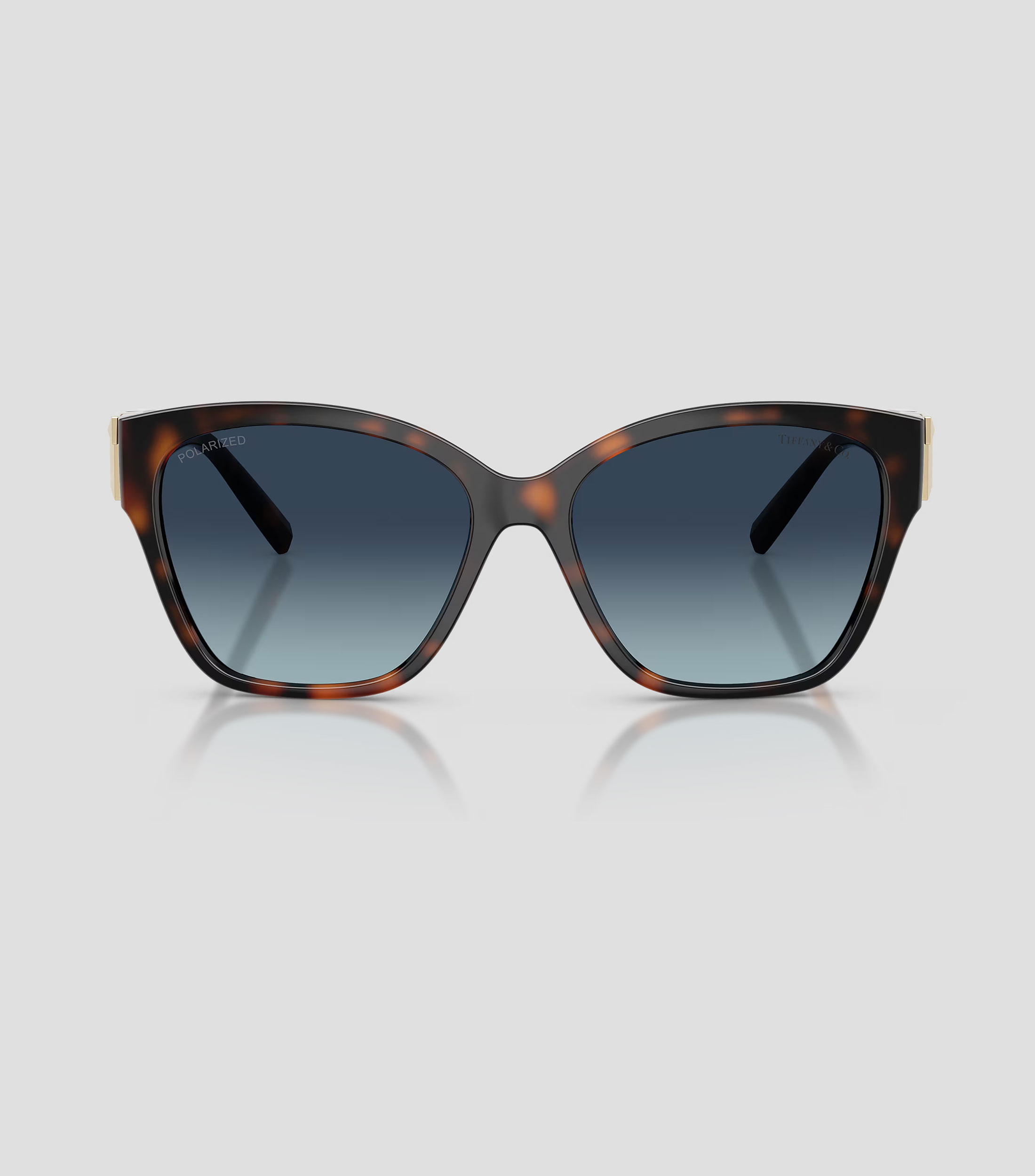 Lentes de sol cuadrados marrones