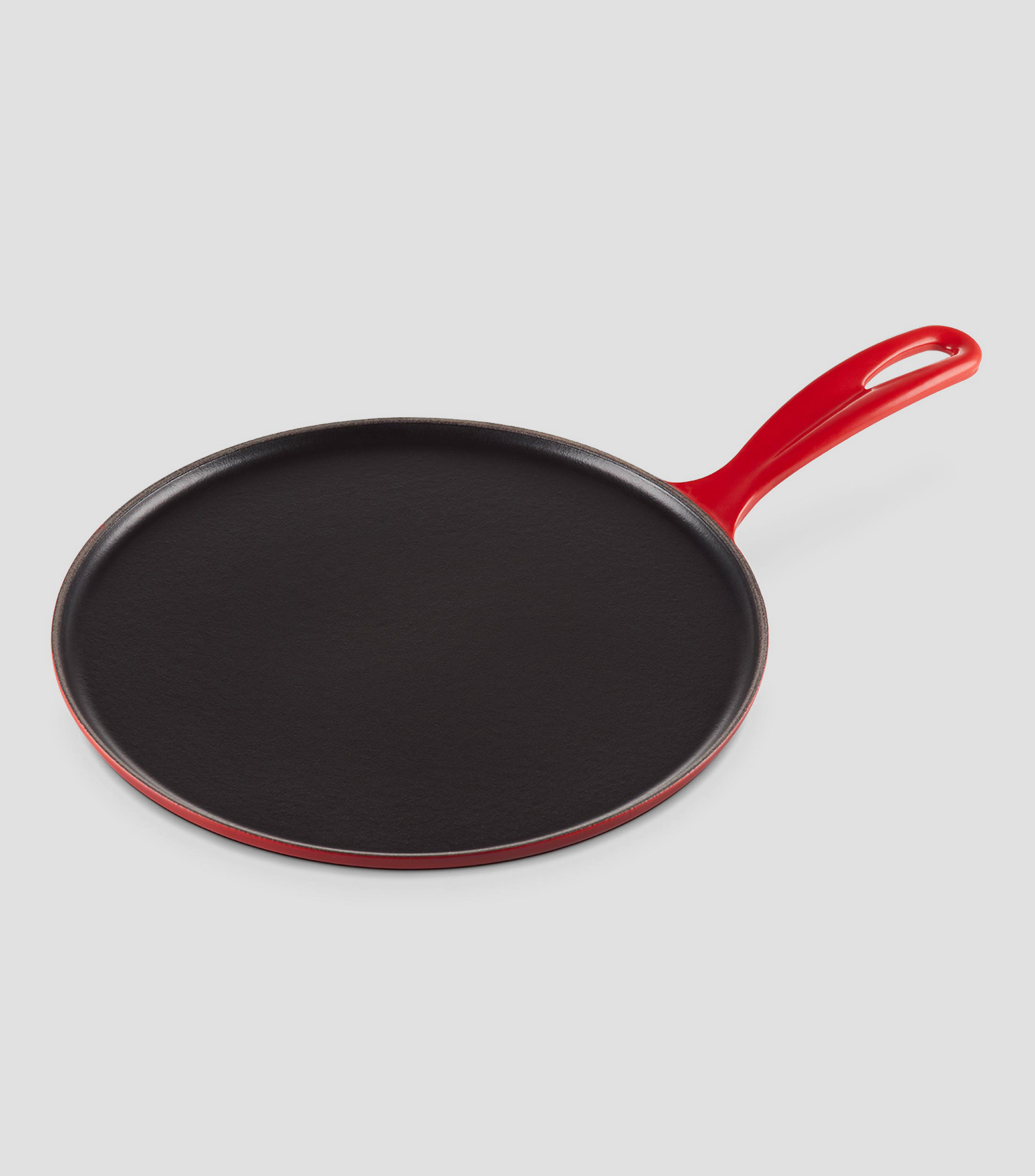 Crepera en hierro colado esmaltado 27 cm Rojo cerise
