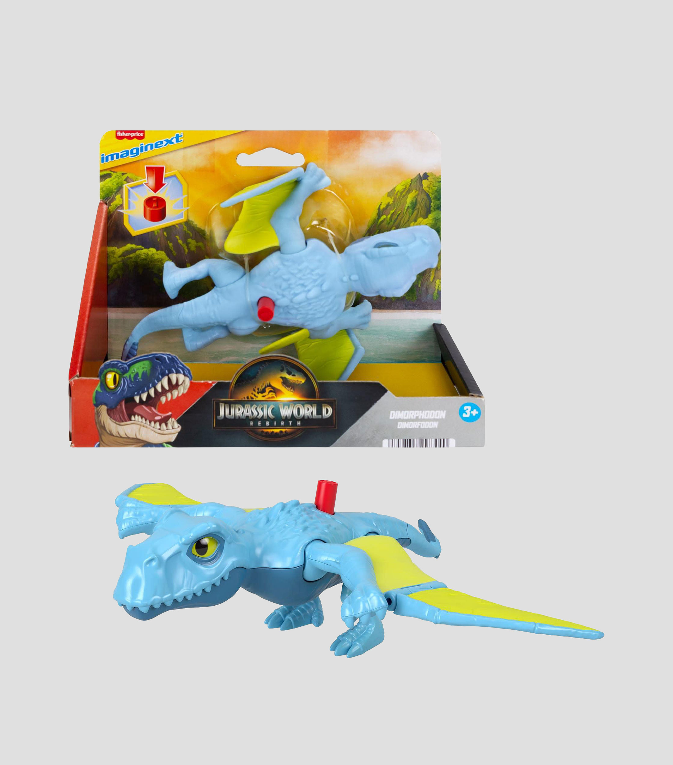 Jurassic World Rebirth Dinosaurio Dimorphodon