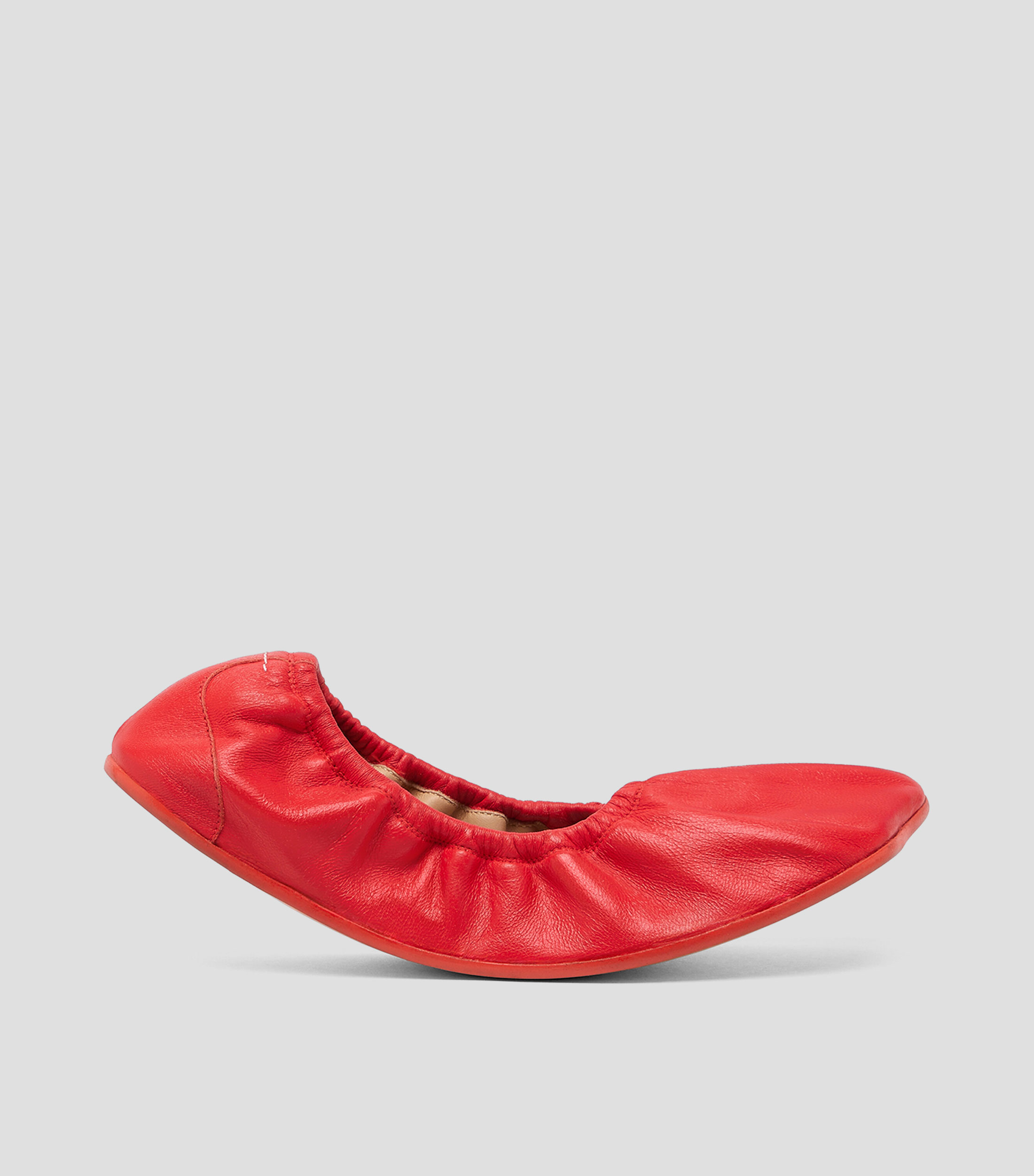 Flats en piel Mujer