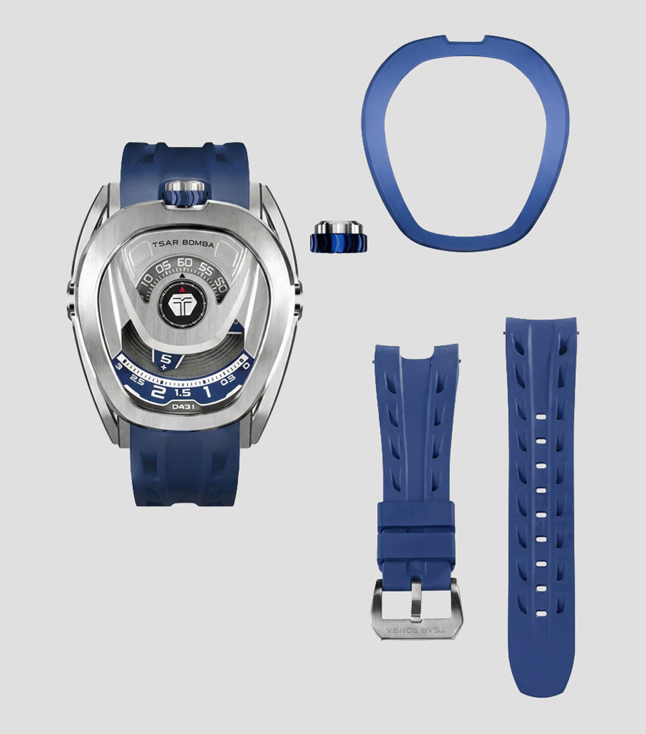 Reloj para Hombre Casual Plateado