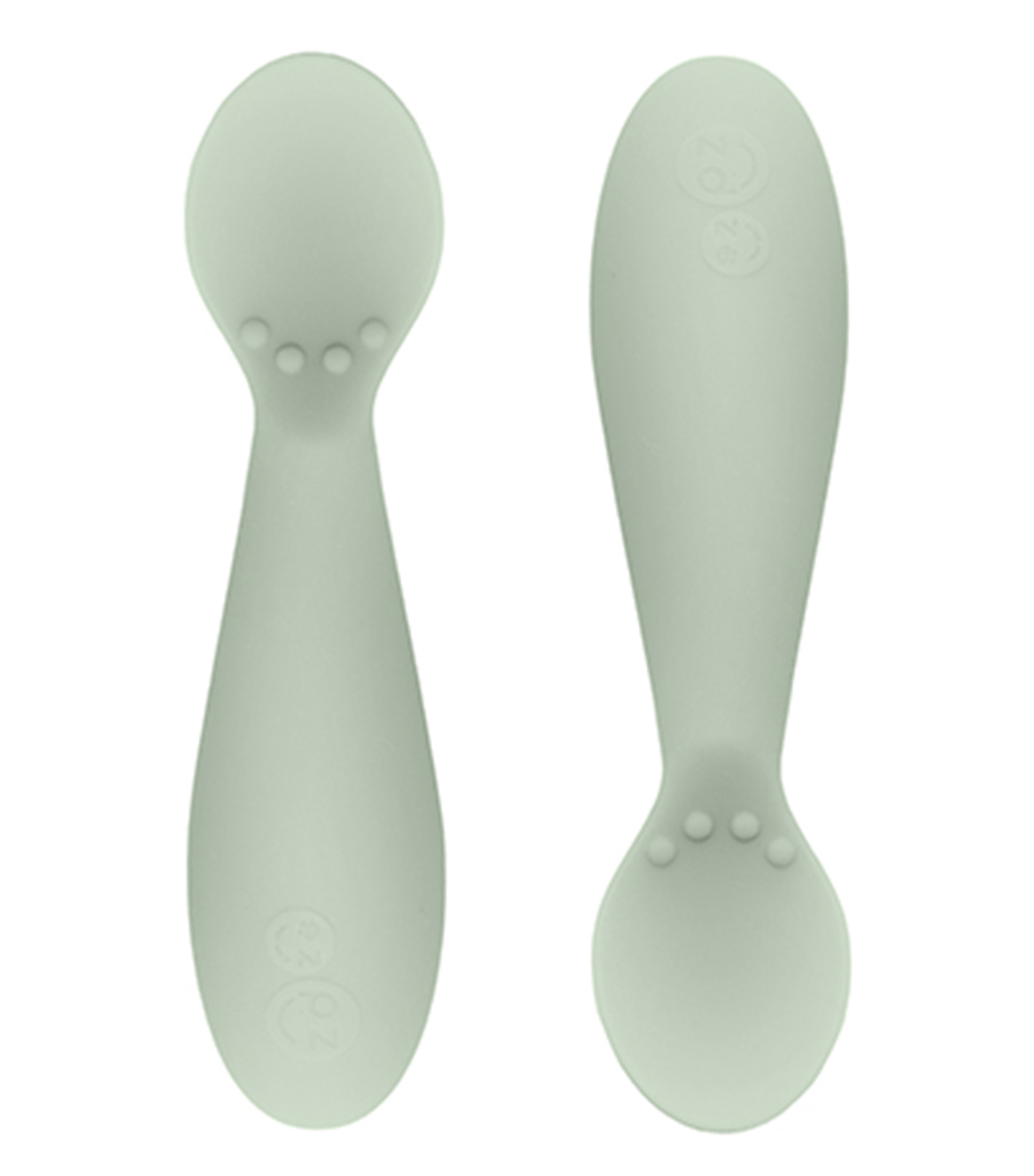 Set 2 Cucharas Tiny 6+ verde nórdico