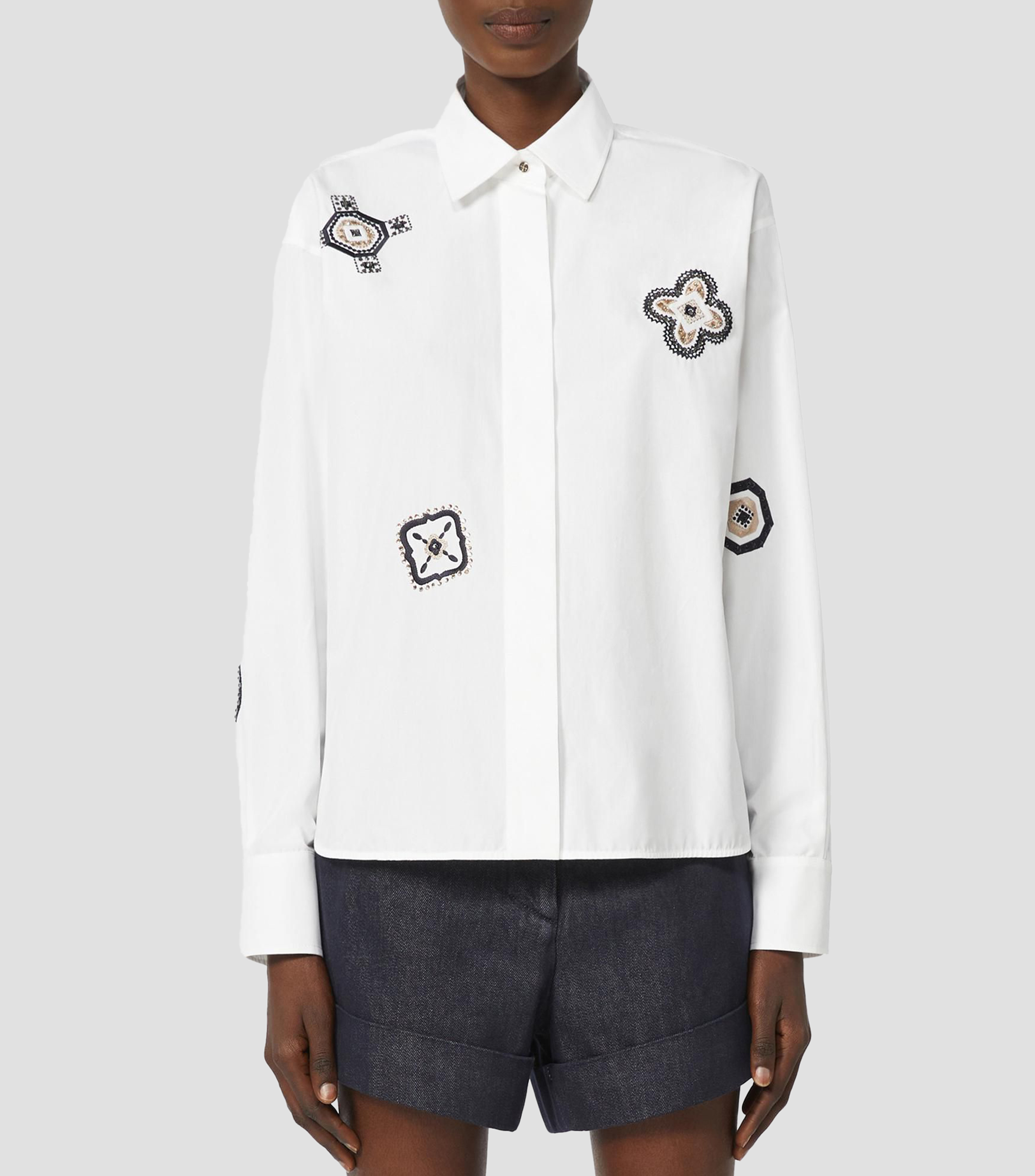 Camisa fantasía manga larga Mujer