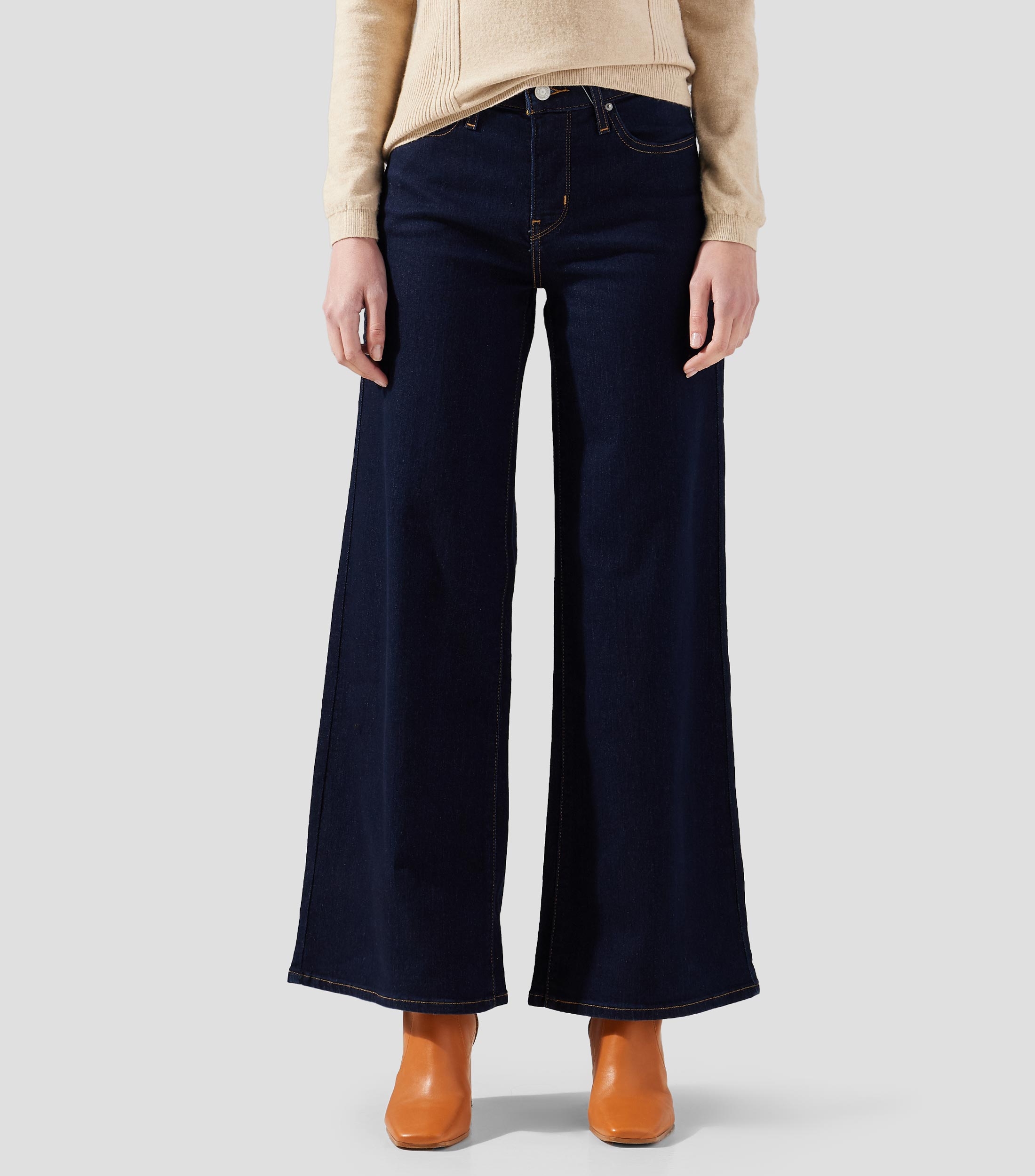 Jeans Wideleg Mujer