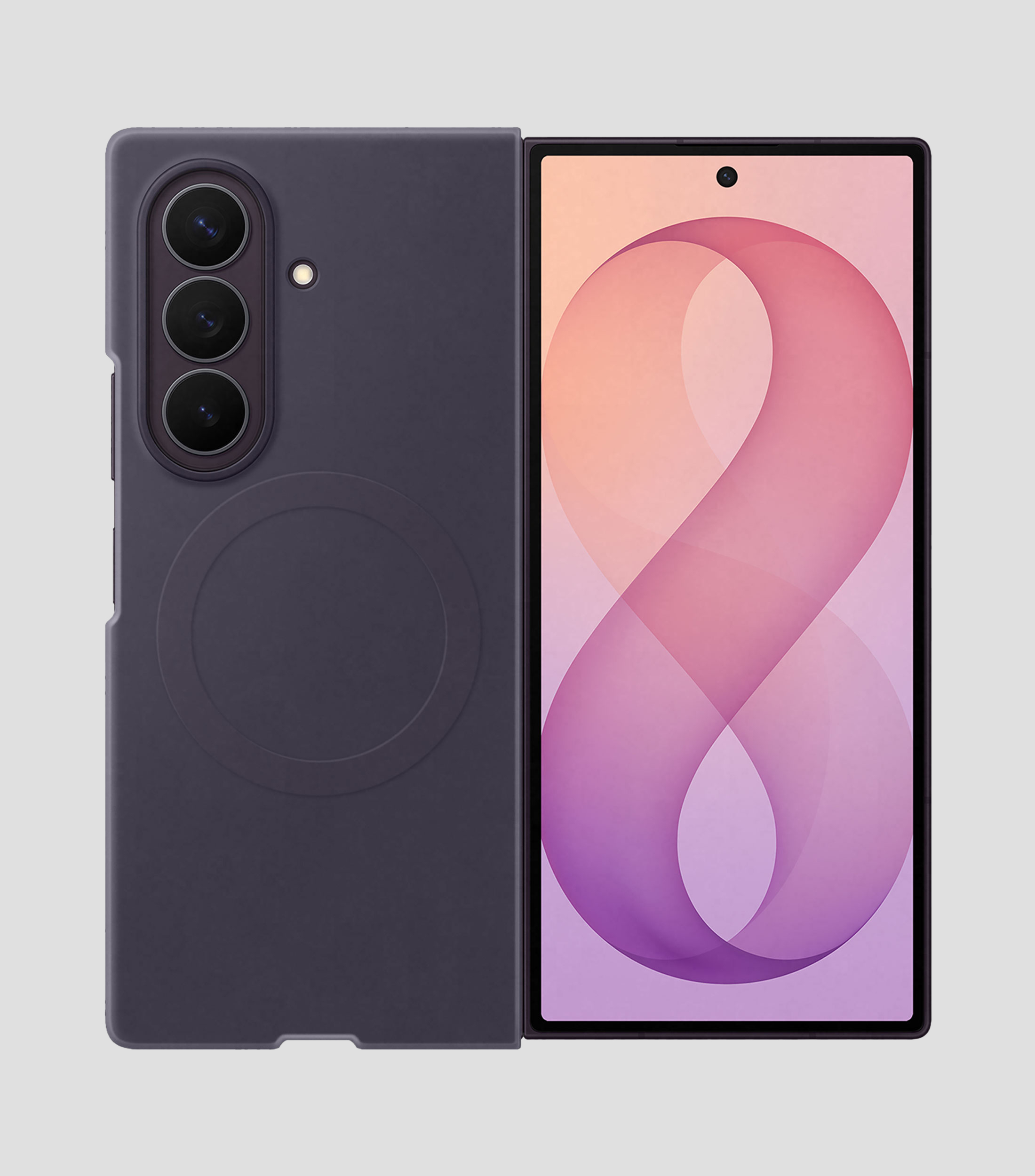 Funda para celular Fold 8 Ultra magnética lisa