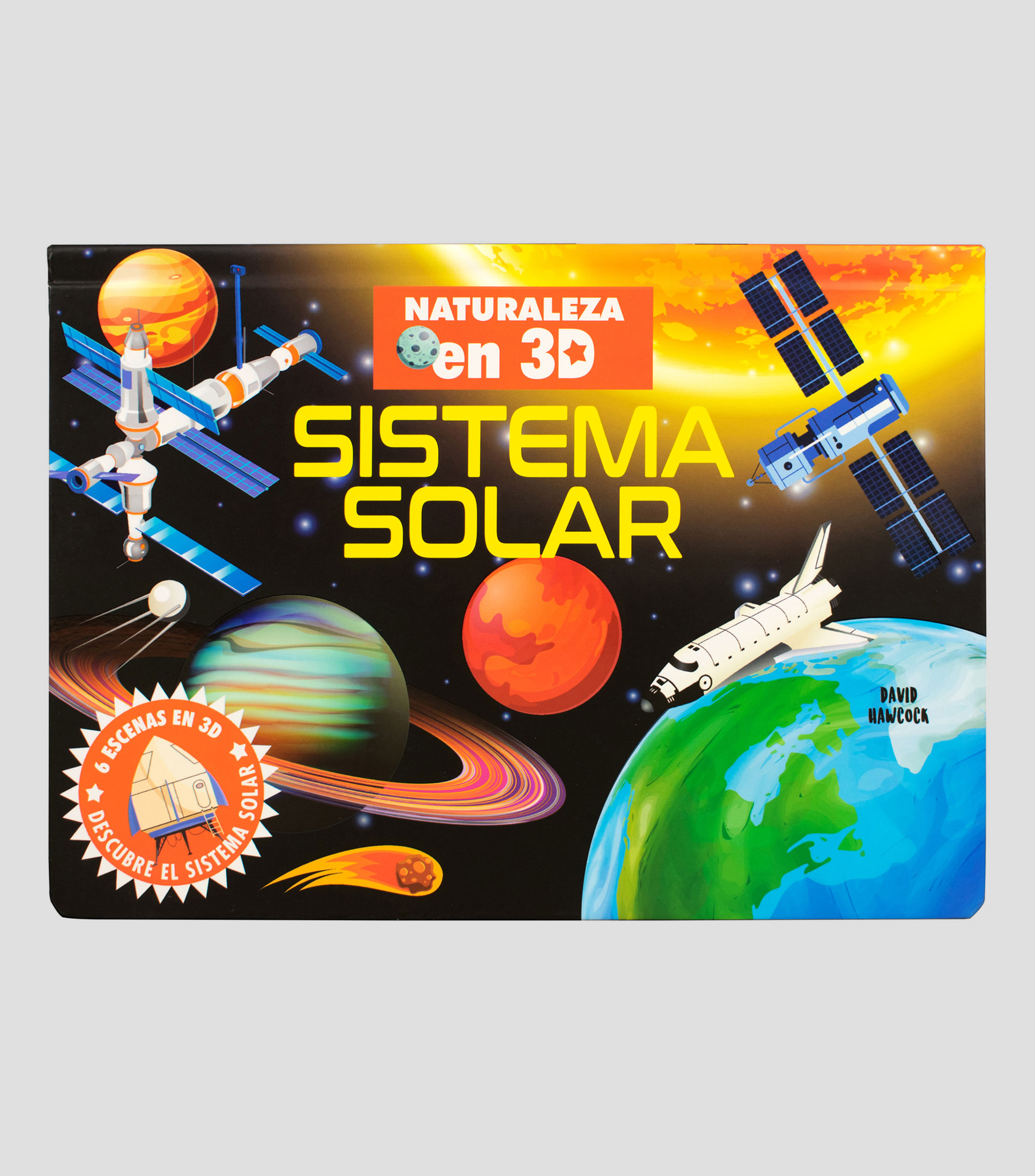 InfantilesNaturaleza en 3D: El sistema solar, David Hawcock
