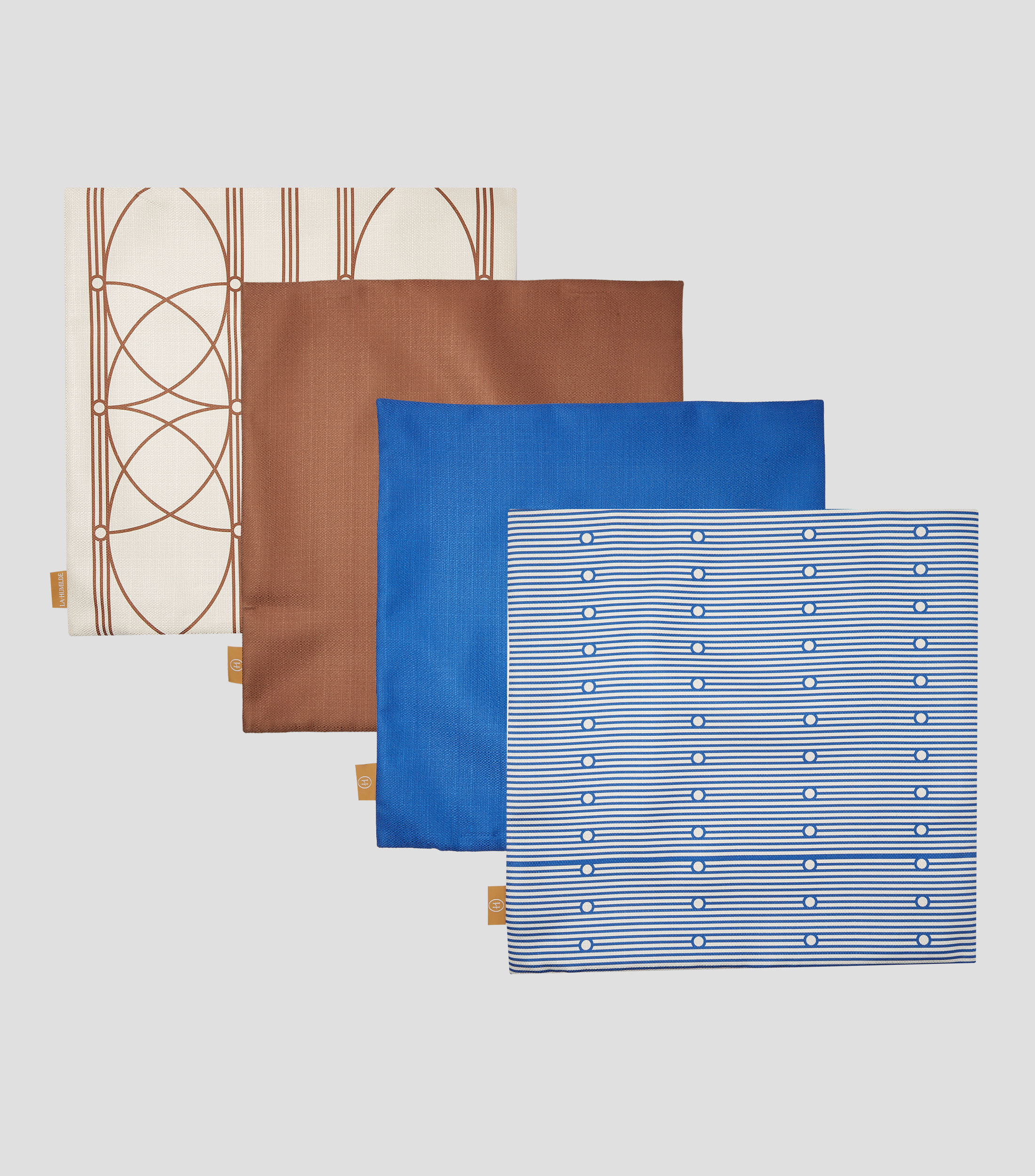 Juego de Fundas para Cojín 50 x 50 cm