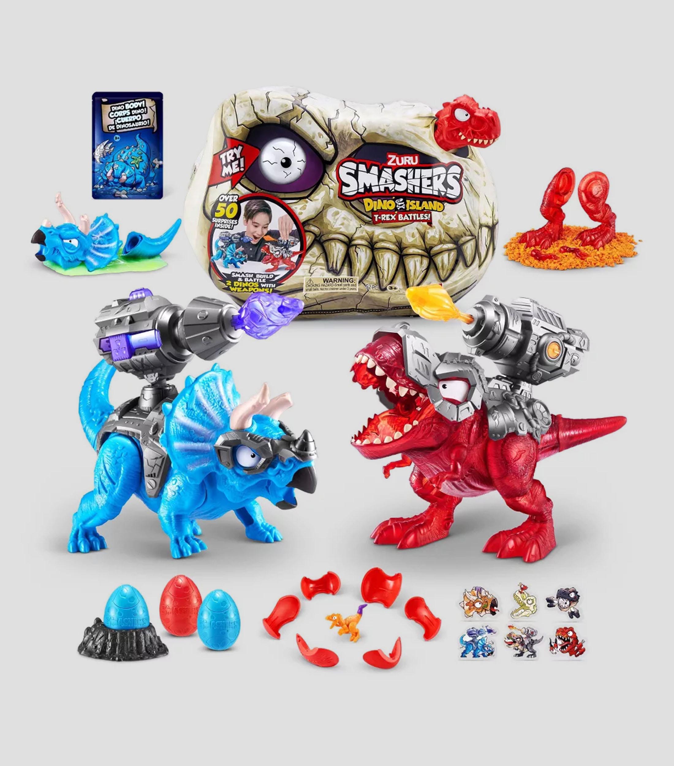 T REX BATTLE PLAYSET