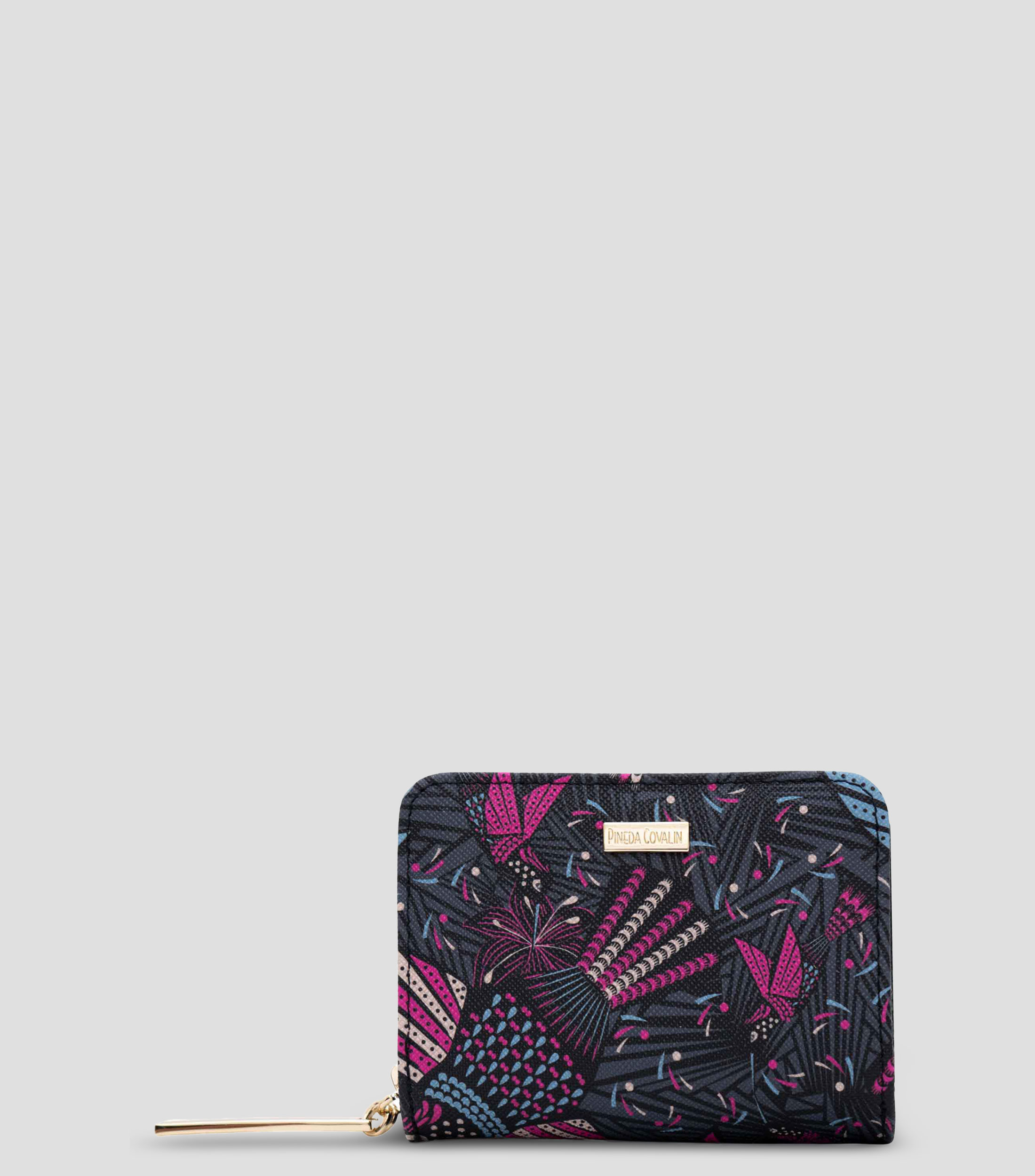 Cartera multicolor colibrí estampada Mujer