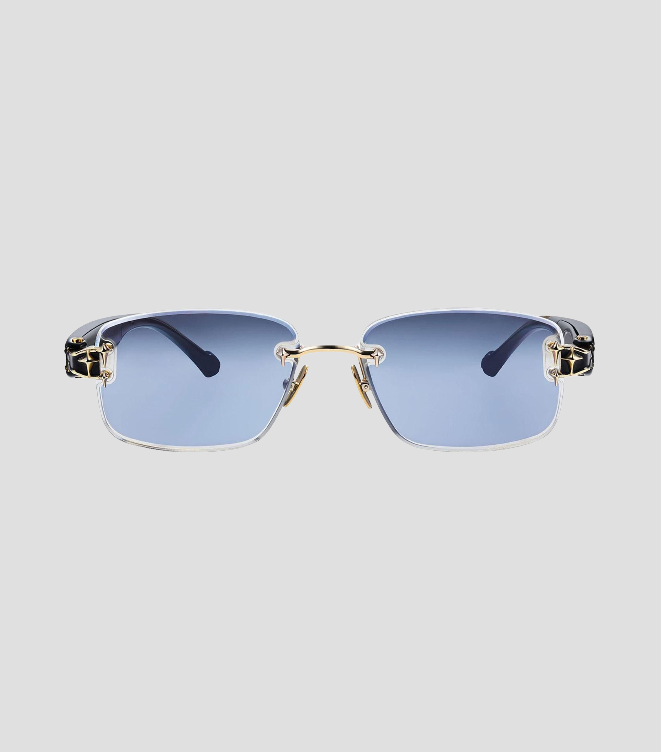 Lentes de sol rectangulares Aura Touch de tinta ajustable Unisex