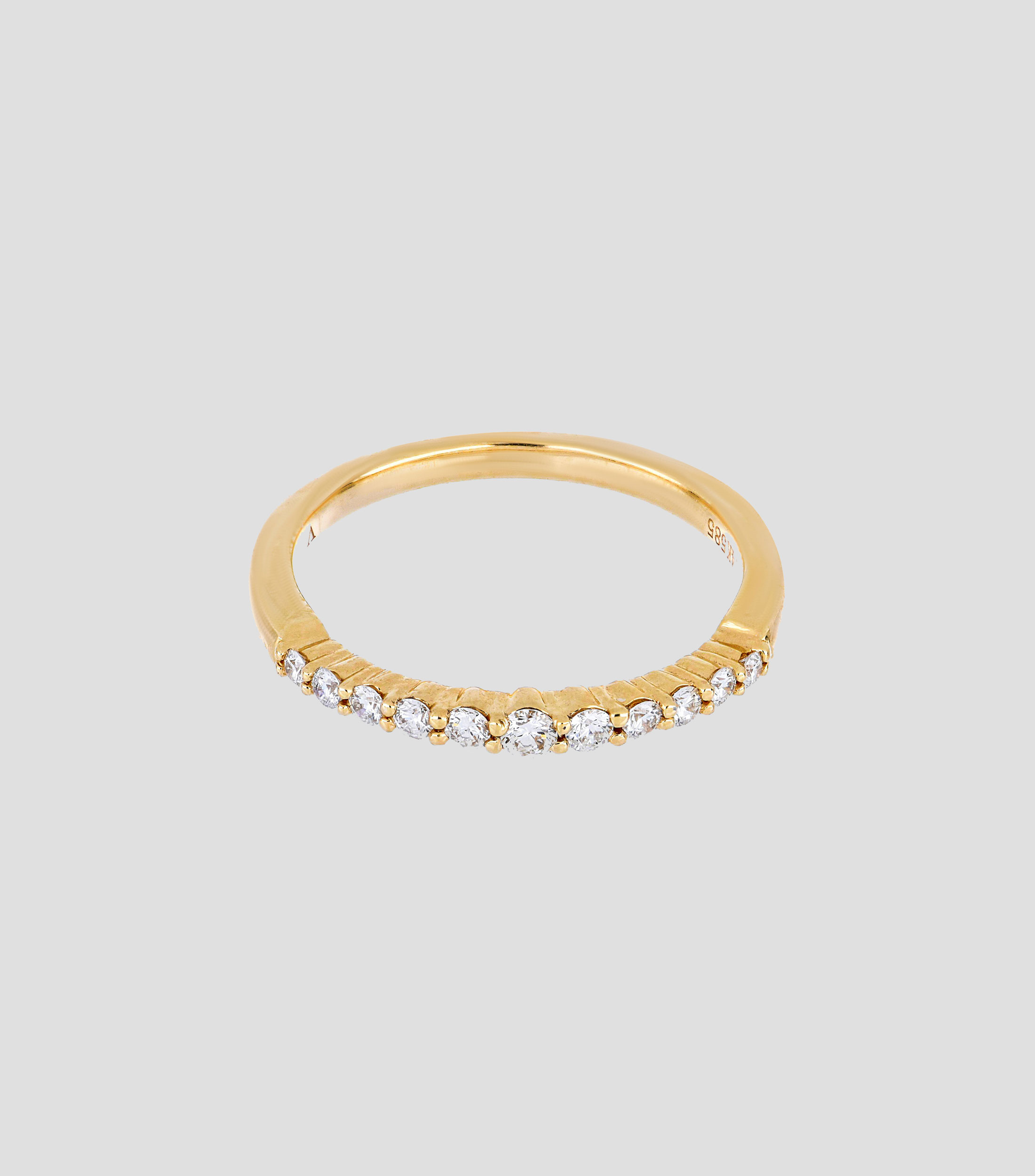 Anillo en oro amarillo 14 Kts Mujer