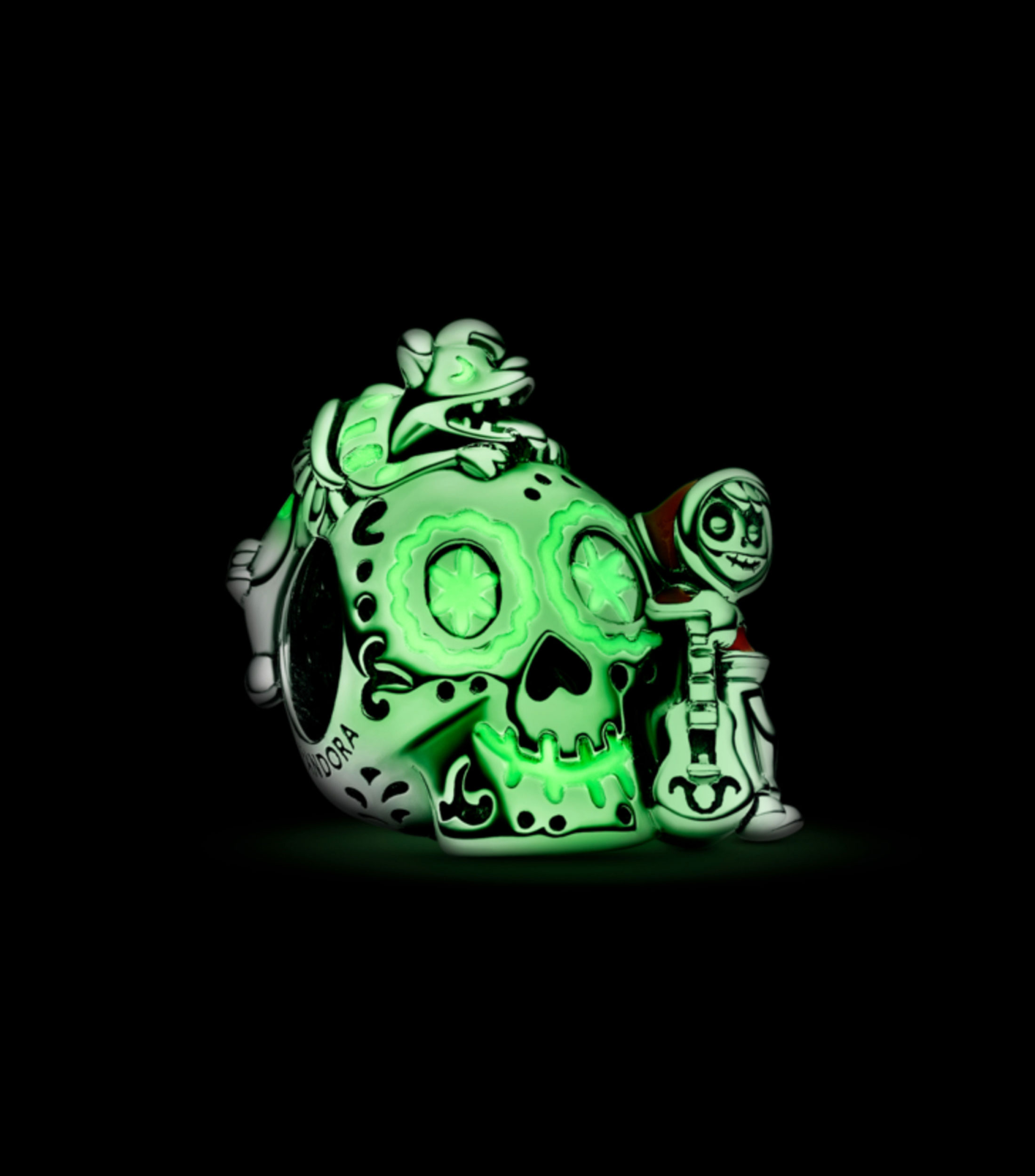 Charm Calavera de Miguel y Dante de Coco Disney x Pandora Mujer