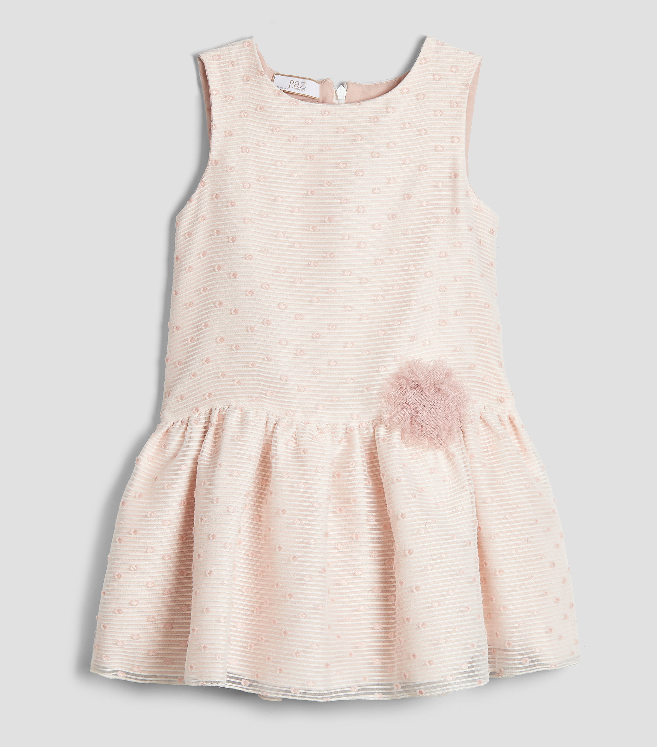 Vestido con microdiseños Niña
