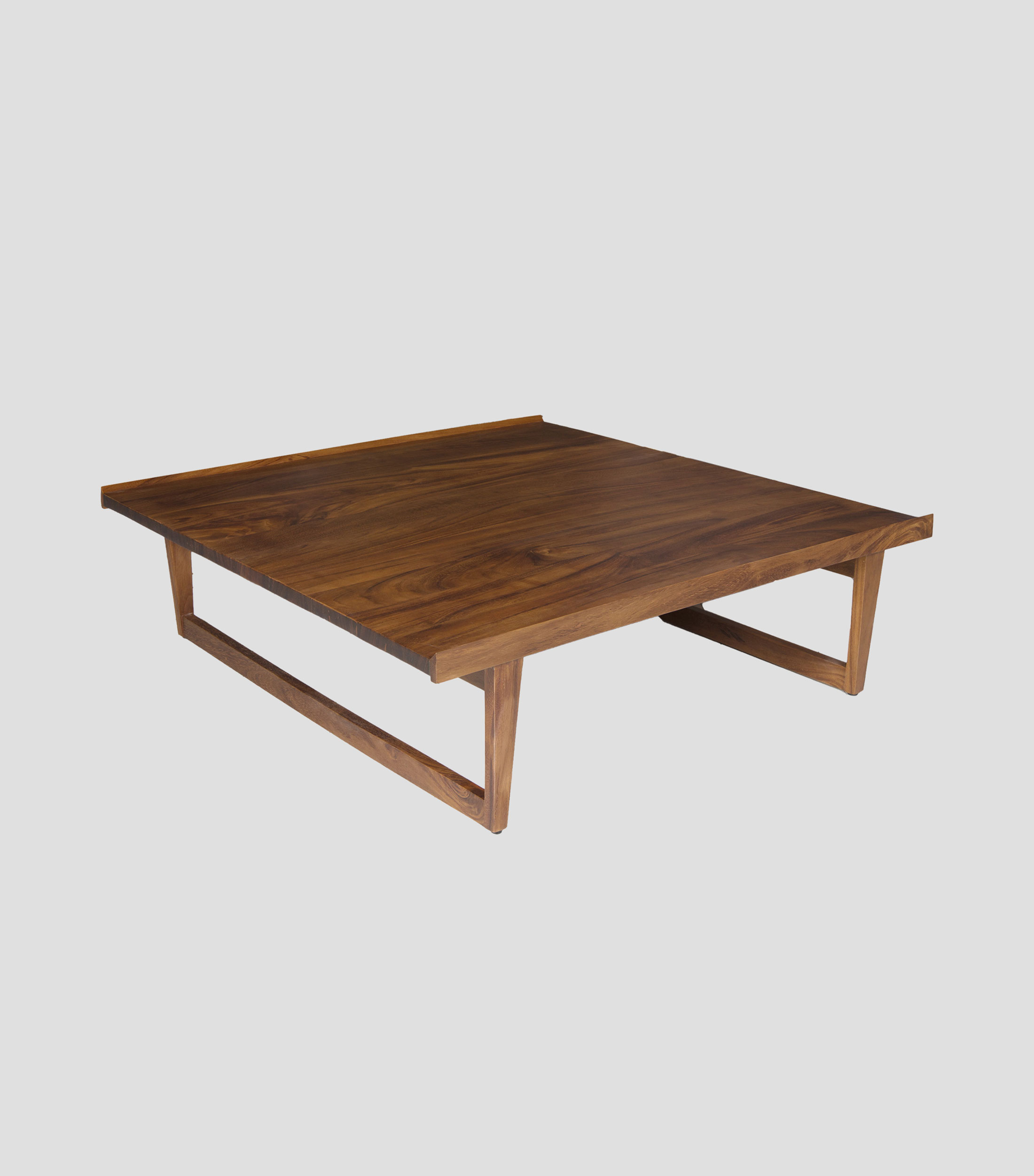 Mesa de centro Victoria Cuadrada en madera parota