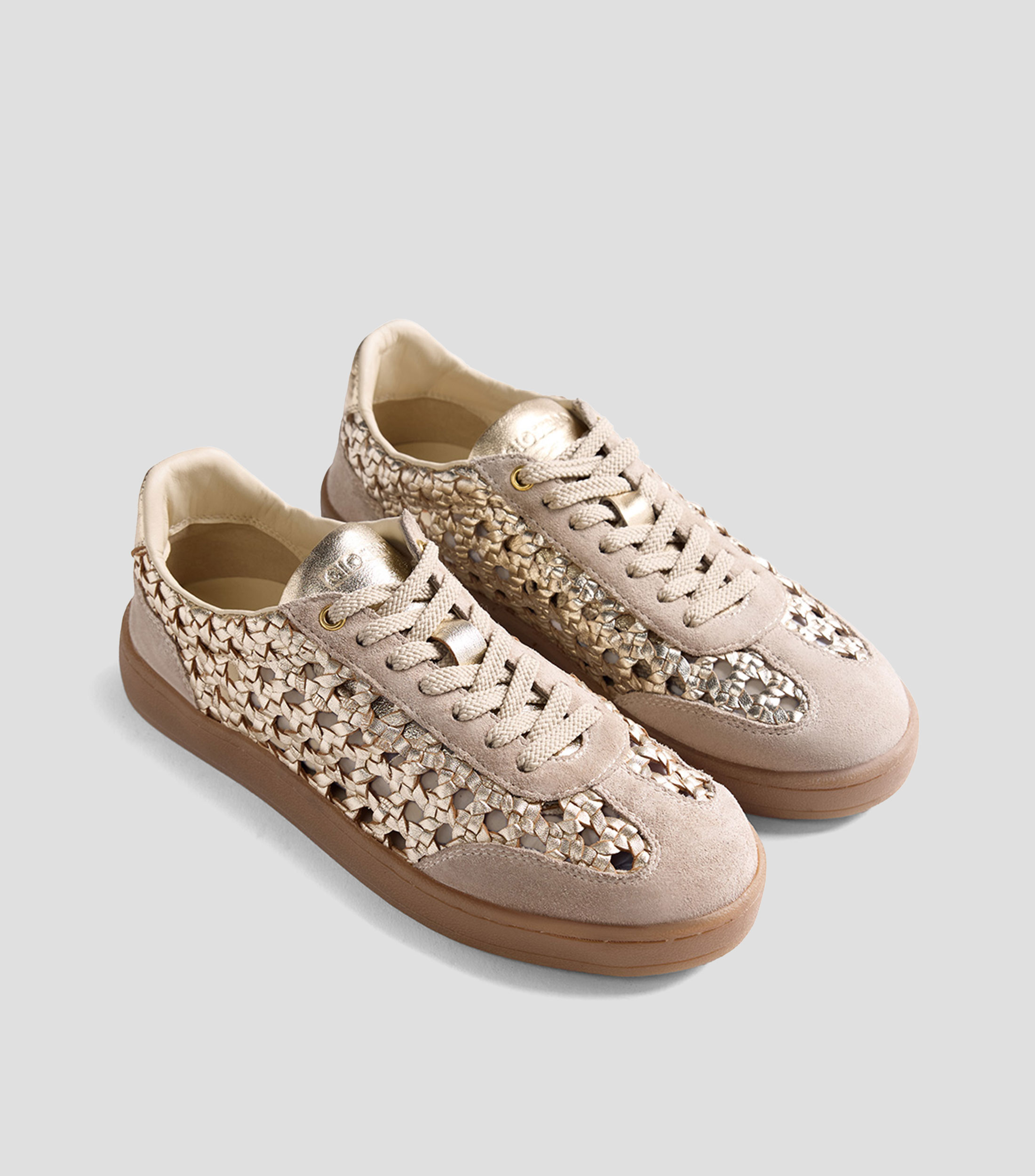 Tenis casuales en piel Mujer