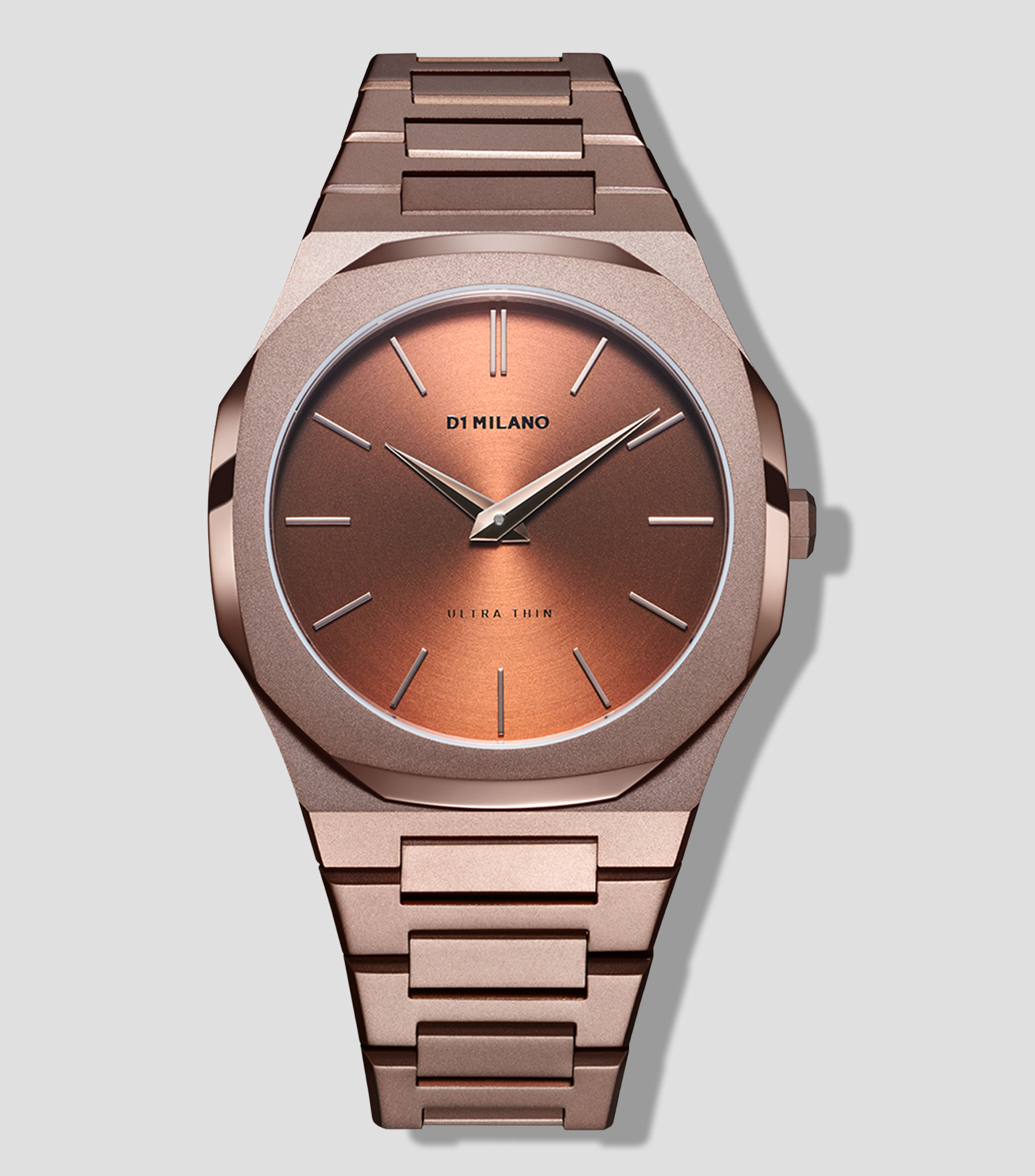 Reloj para Hombre Chocolate Ultra Thin casual, Café