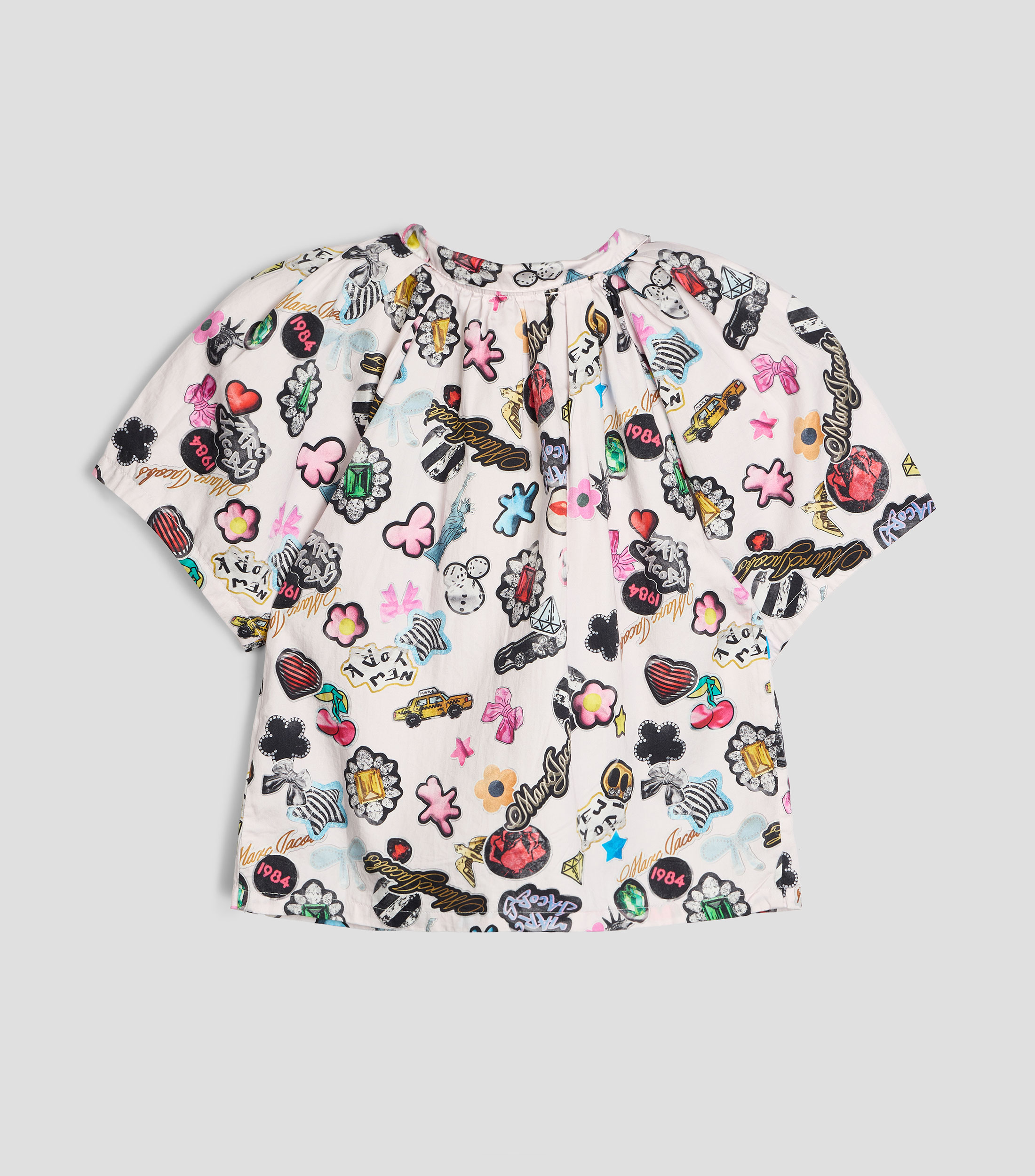 Blusa fantasía manga corta Niña