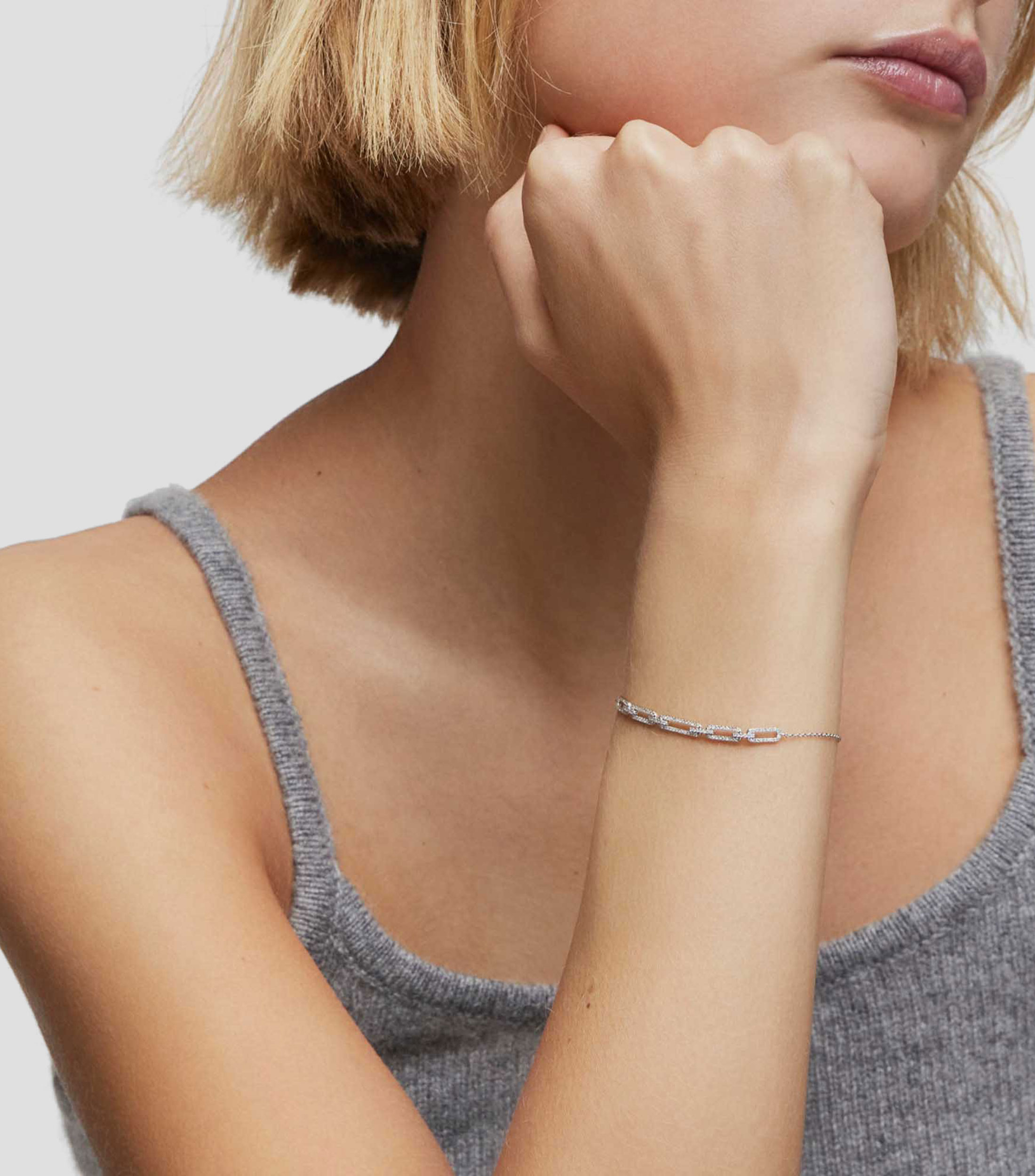 Pulsera 0 27Ct Diam Oval Cad