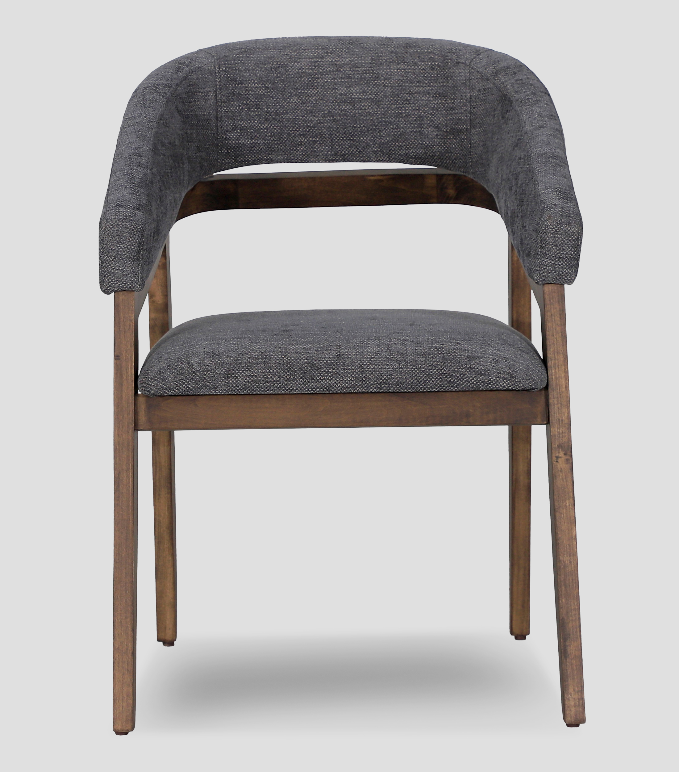 Silla Quebec Oxford en Madera y textil