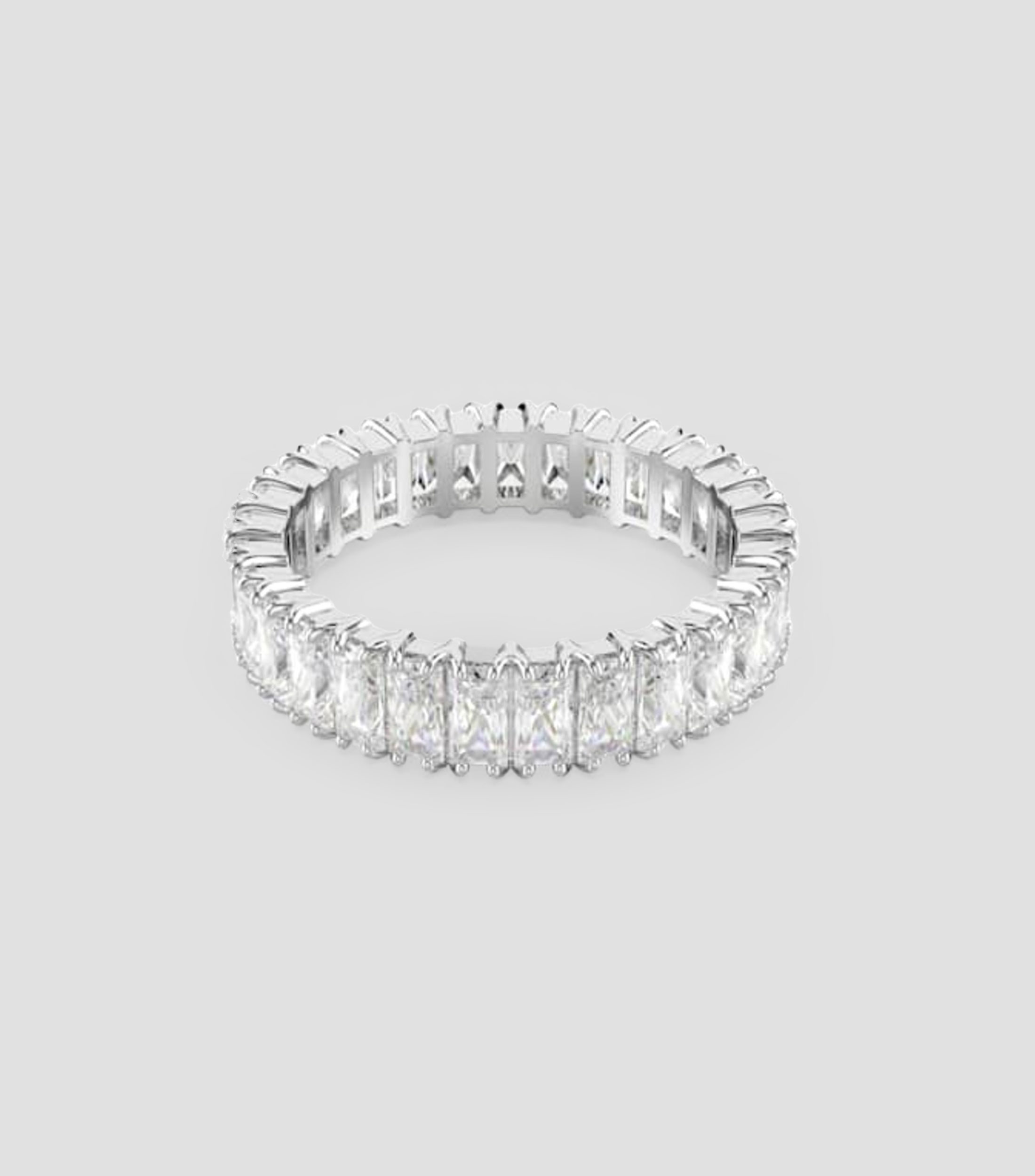 Anillo Matrix con Zirconias Unisex