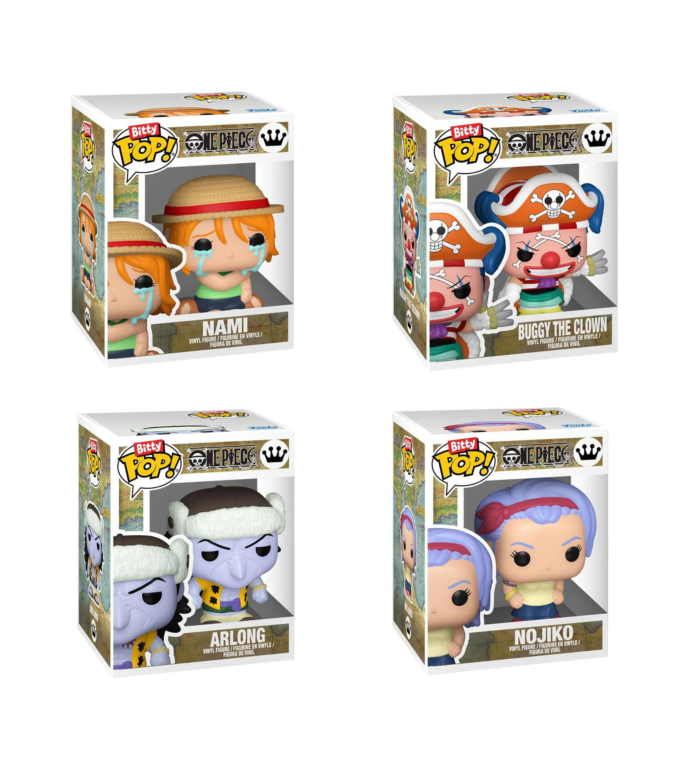 Funko Bitty Pop One Piece 4 Pack