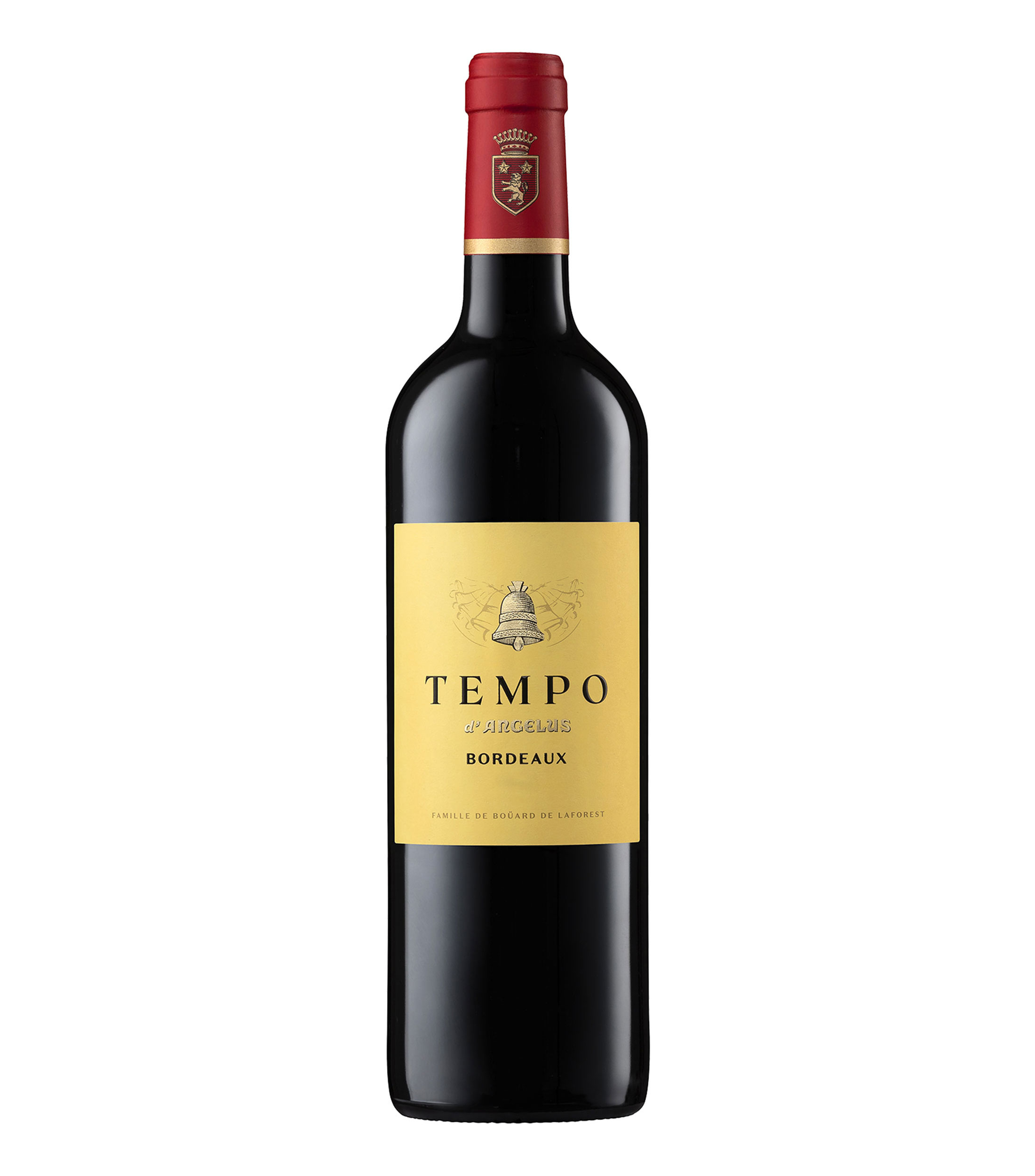 Vino tinto ensamble Tempo d'Angélus Bordeaux 2023, Francia, 750 ml