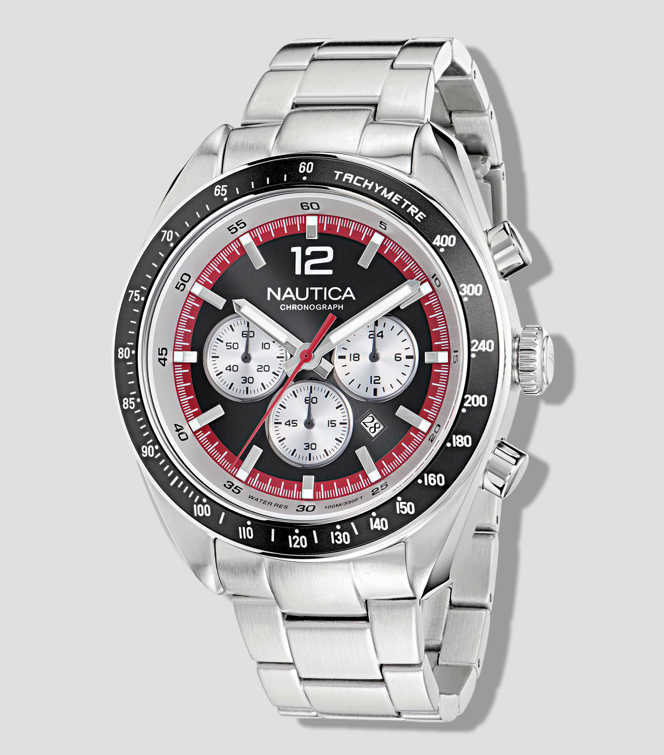 Reloj para Hombre Kedge Casual Negro, Plateado