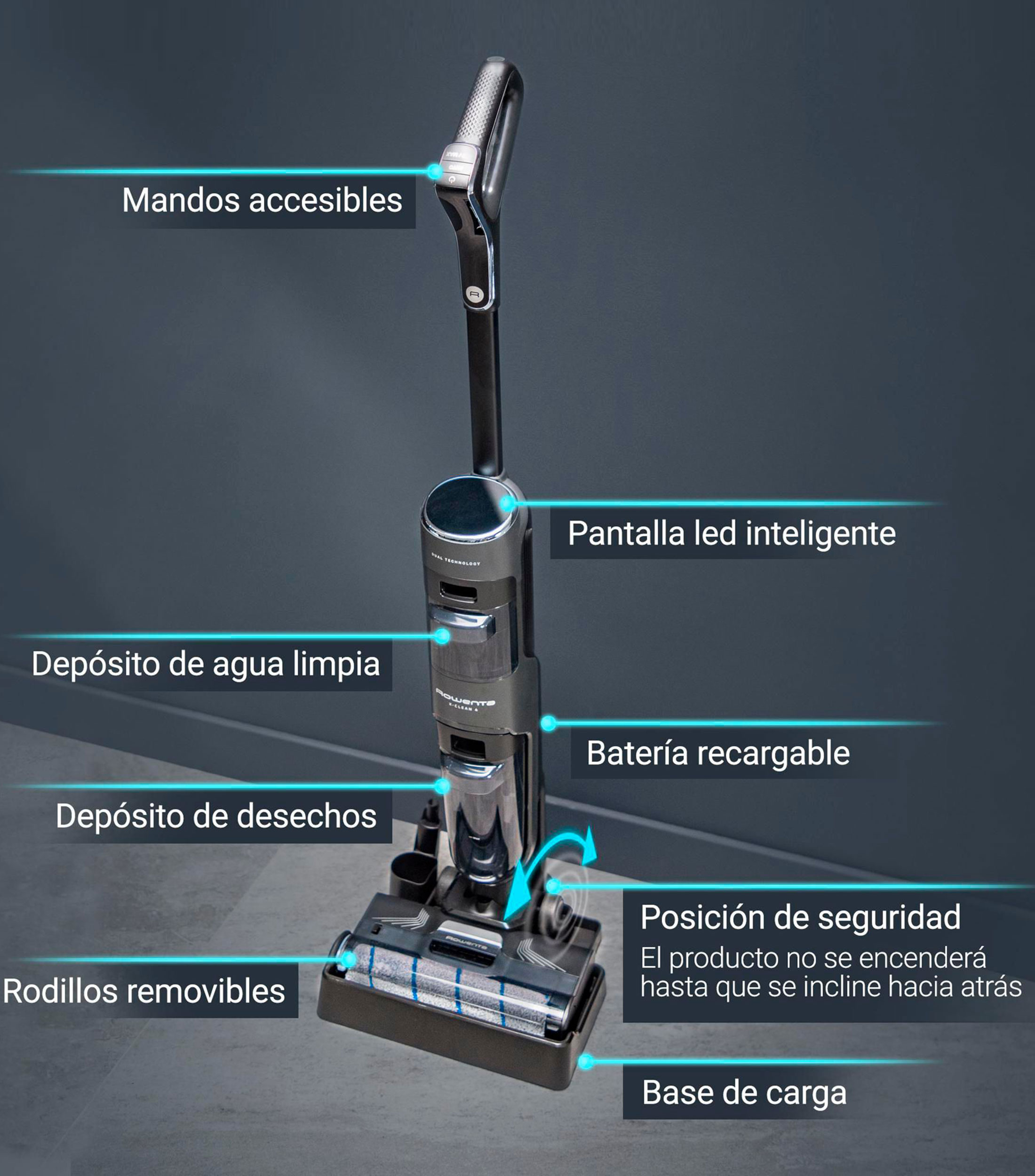 Aspiradora en seco y húmedo XCLEAN4
