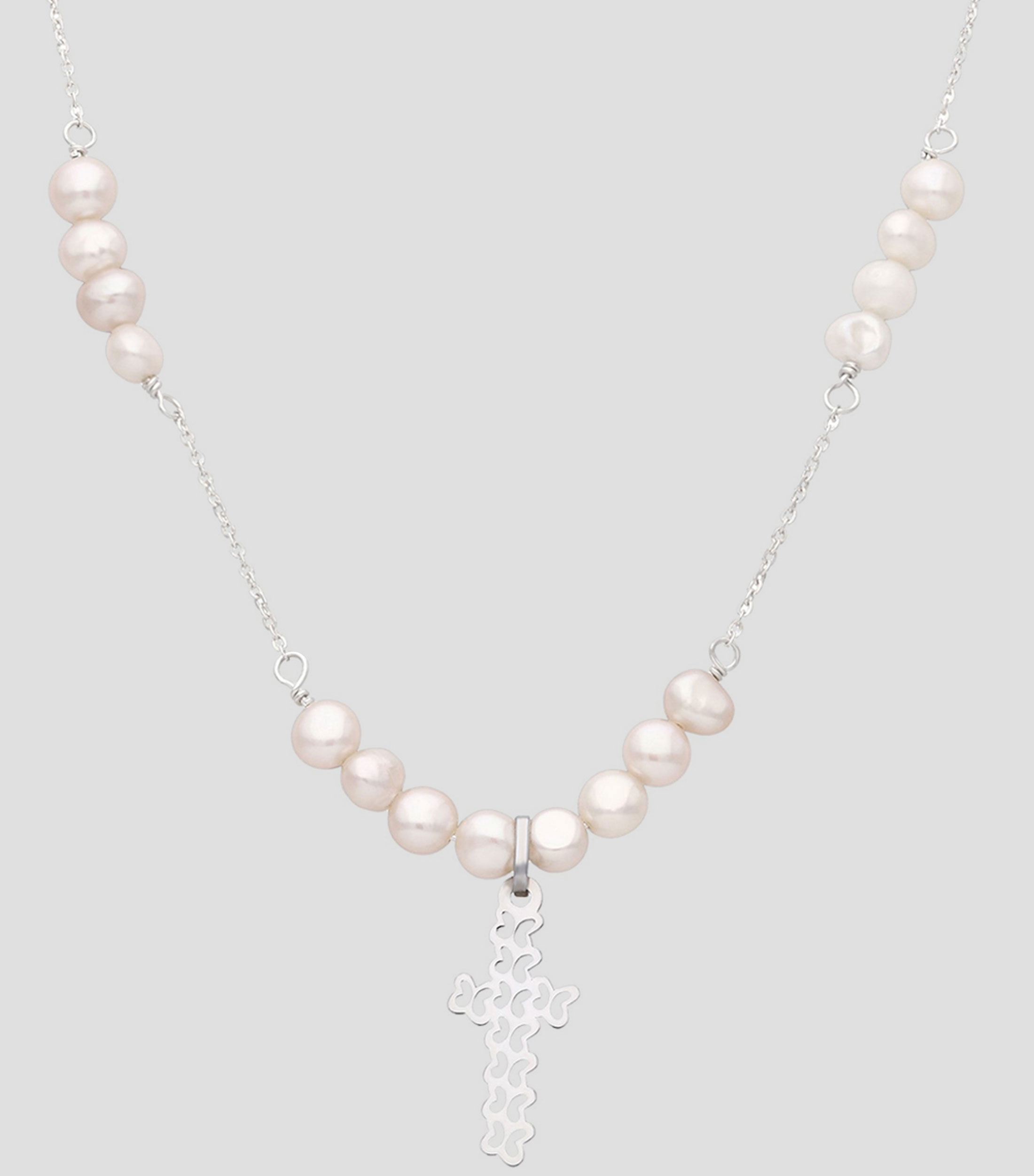 Collar en plata .925 Cruz Mujer