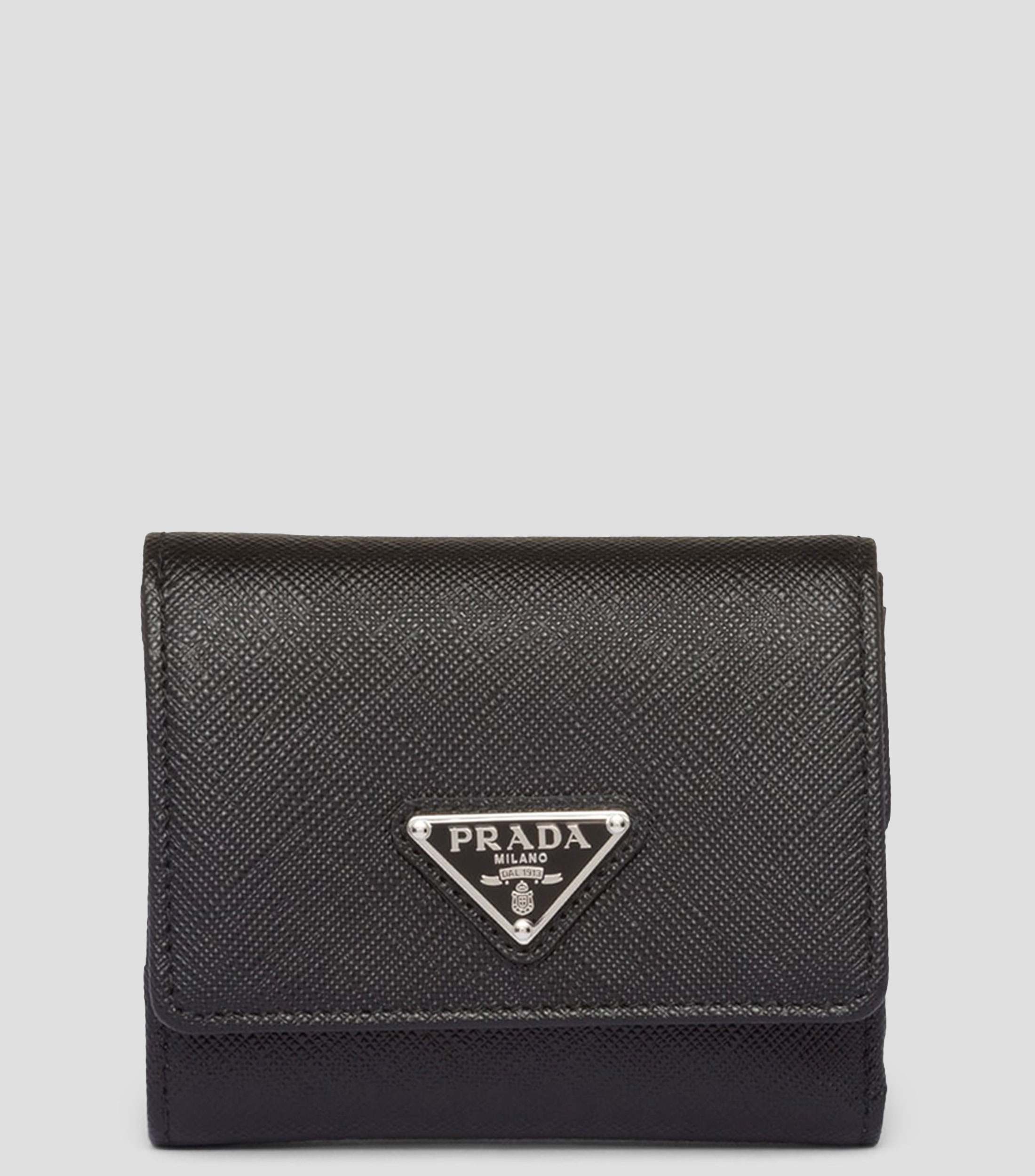 Cartera en piel con detalle texturizado Mujer