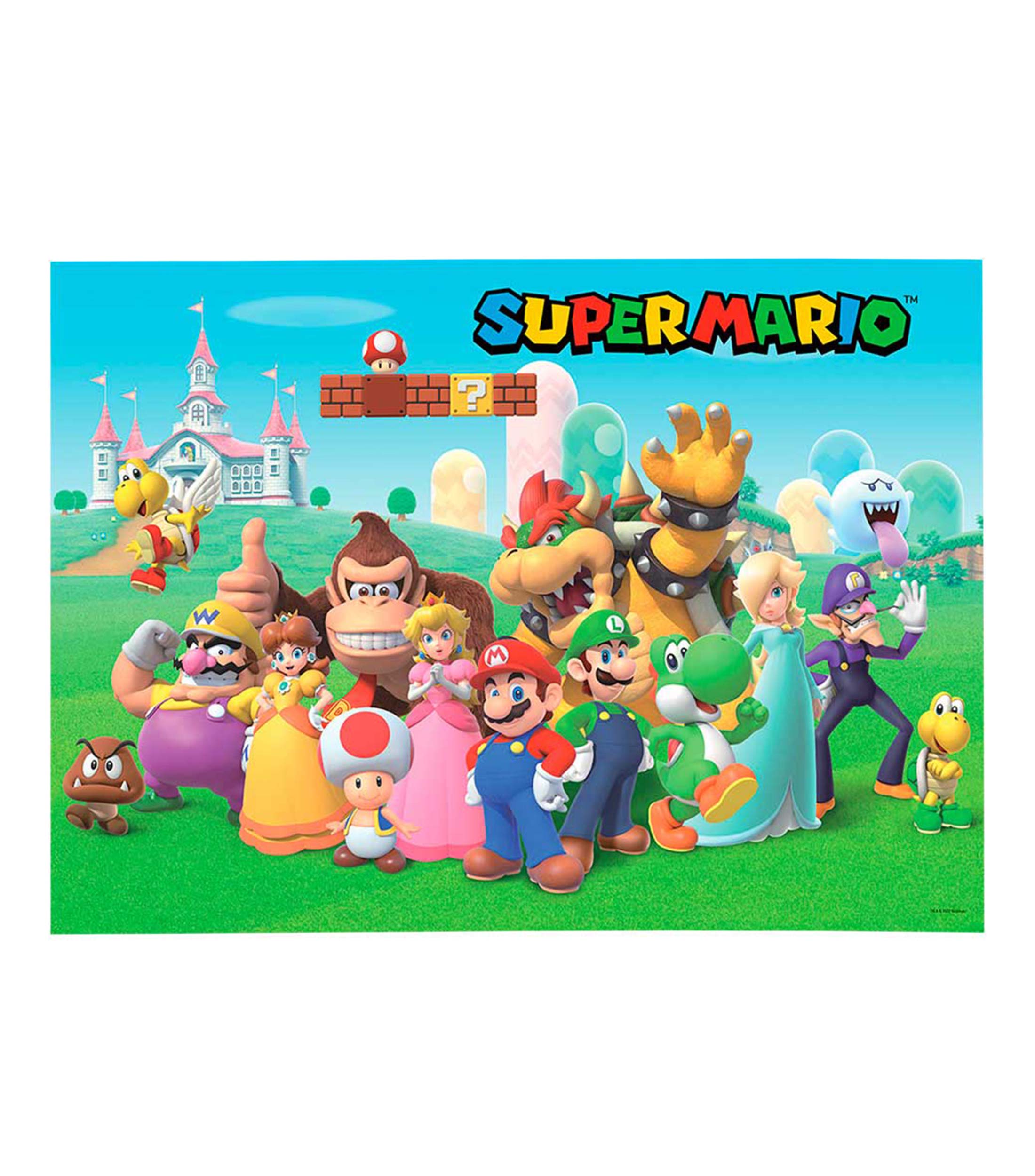 Rompecabezas Reino Champinon Super Mario
