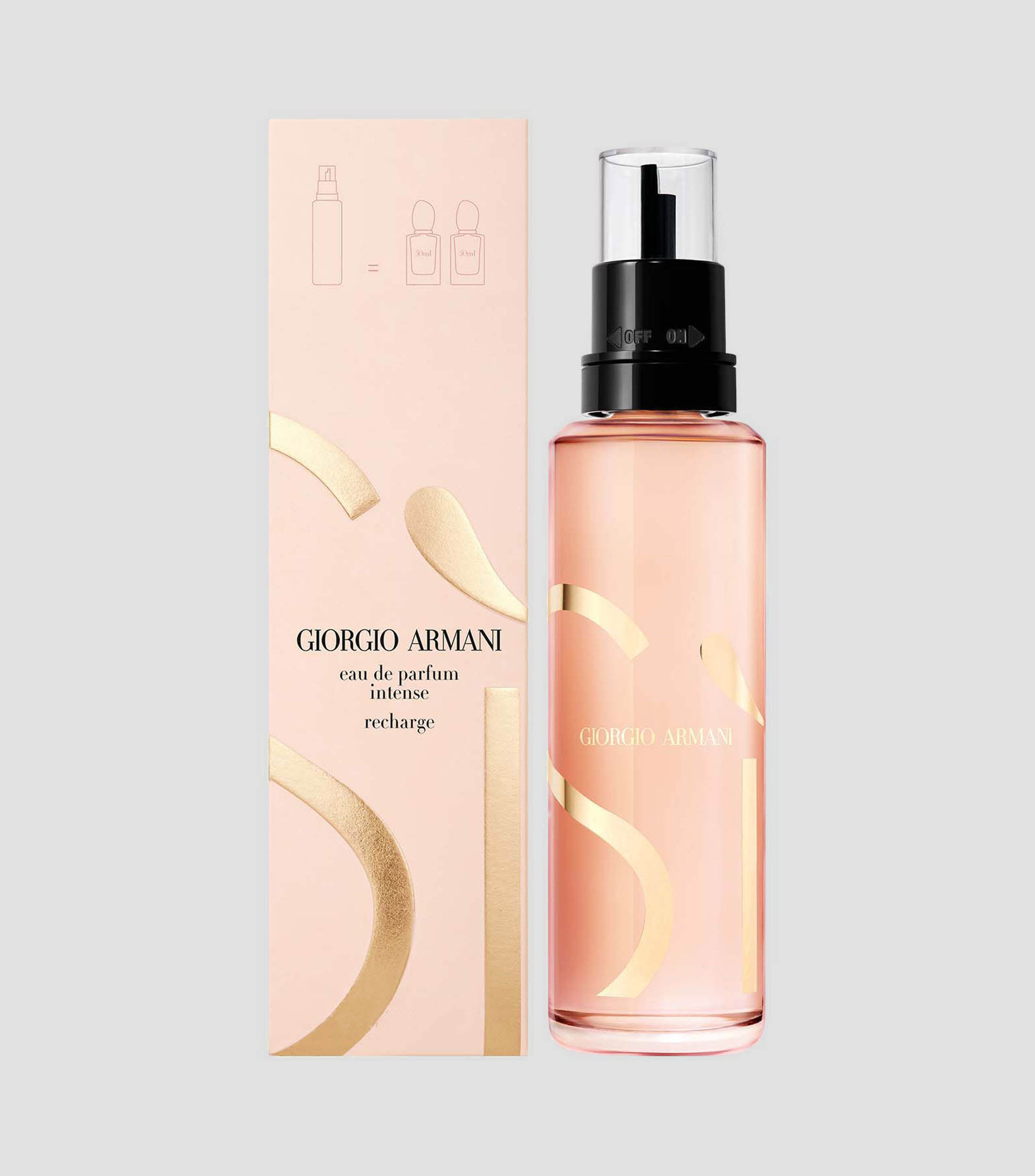 Perfume Refill Si Intense Eau de Parfum, 100 ml para Mujer