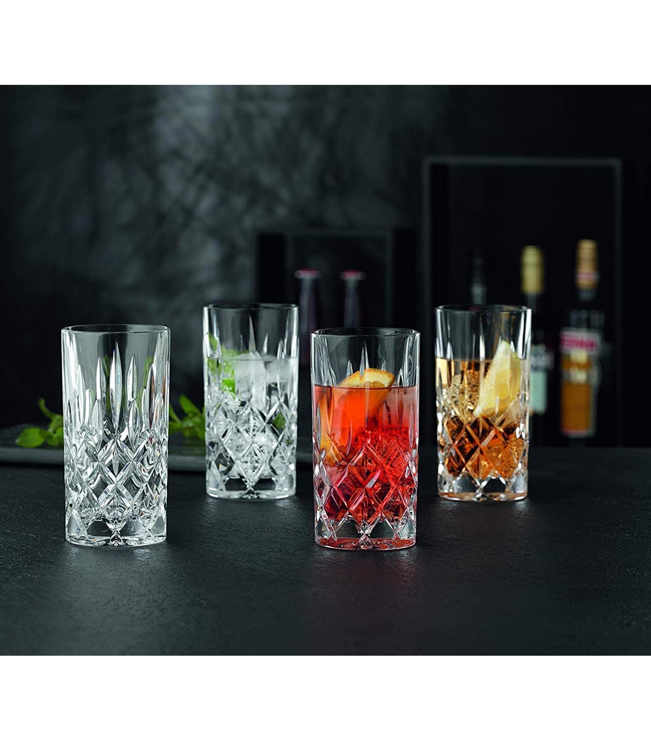 JUEGO DE 4 VASOS LONGDRINK NOBLE
